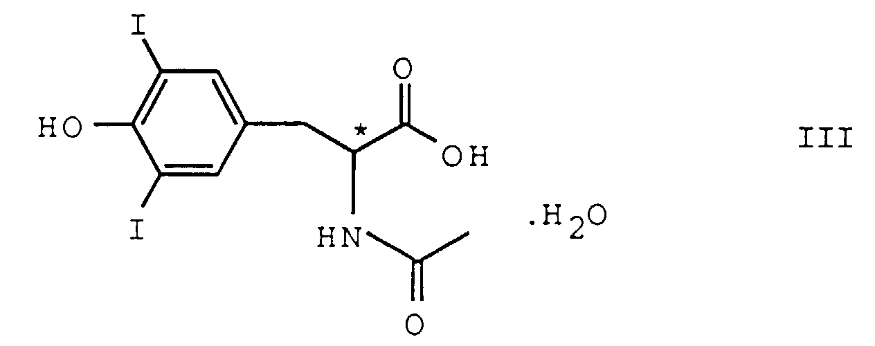 process for producing sodium 1-thyroxine comprising the