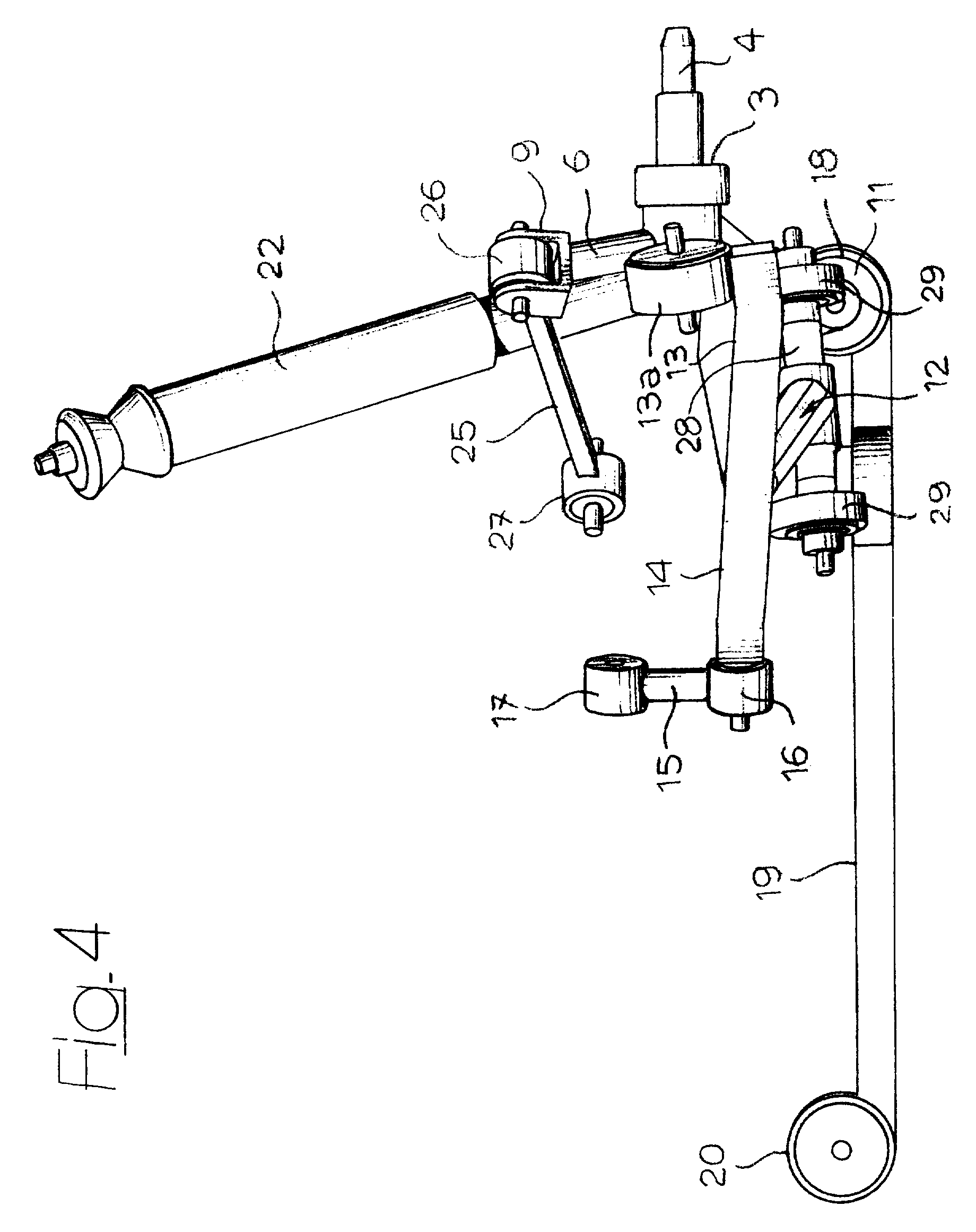 motor-vehicle rear suspension