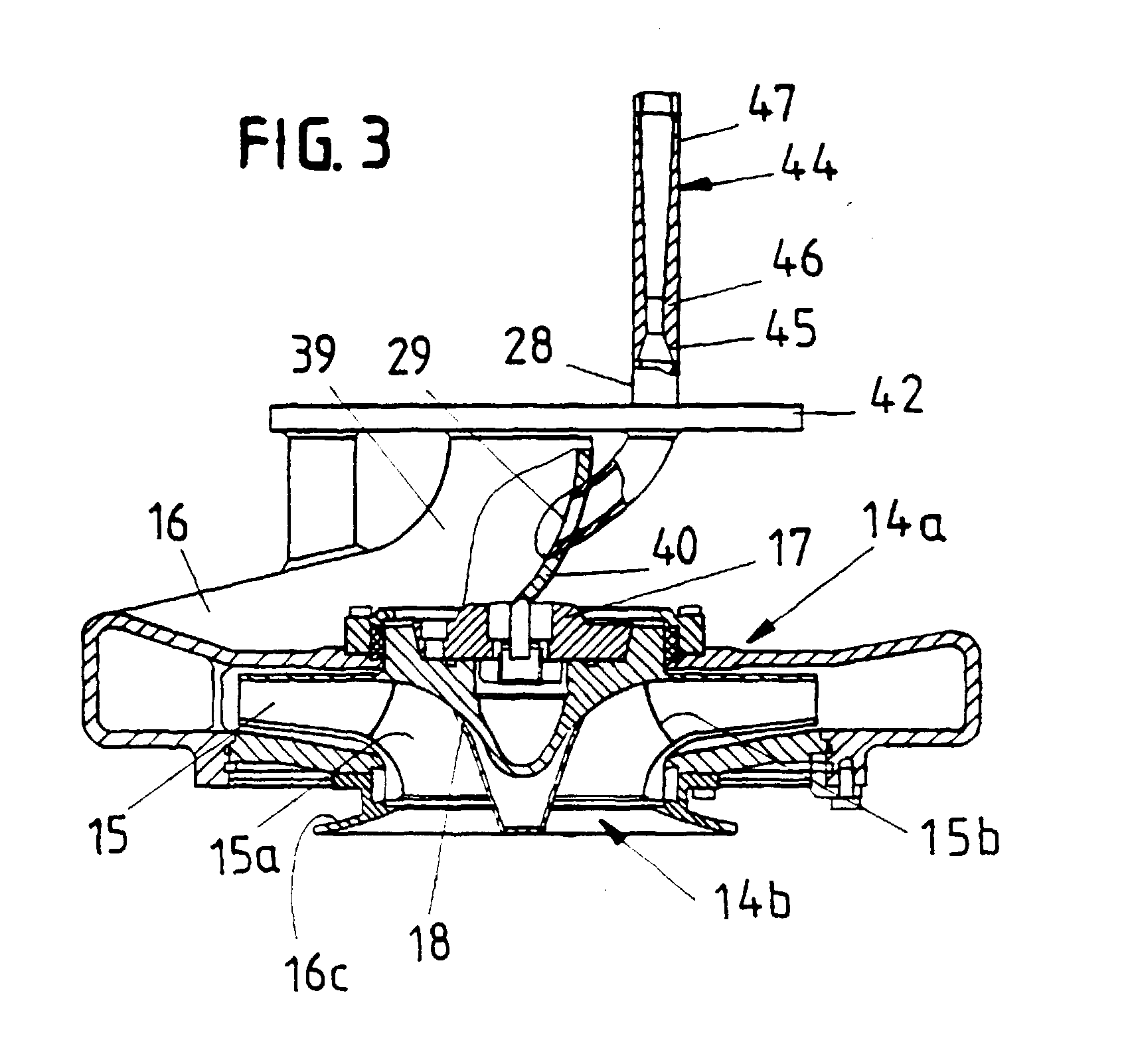 arrangement of unloading pump which is submersible in the cargo