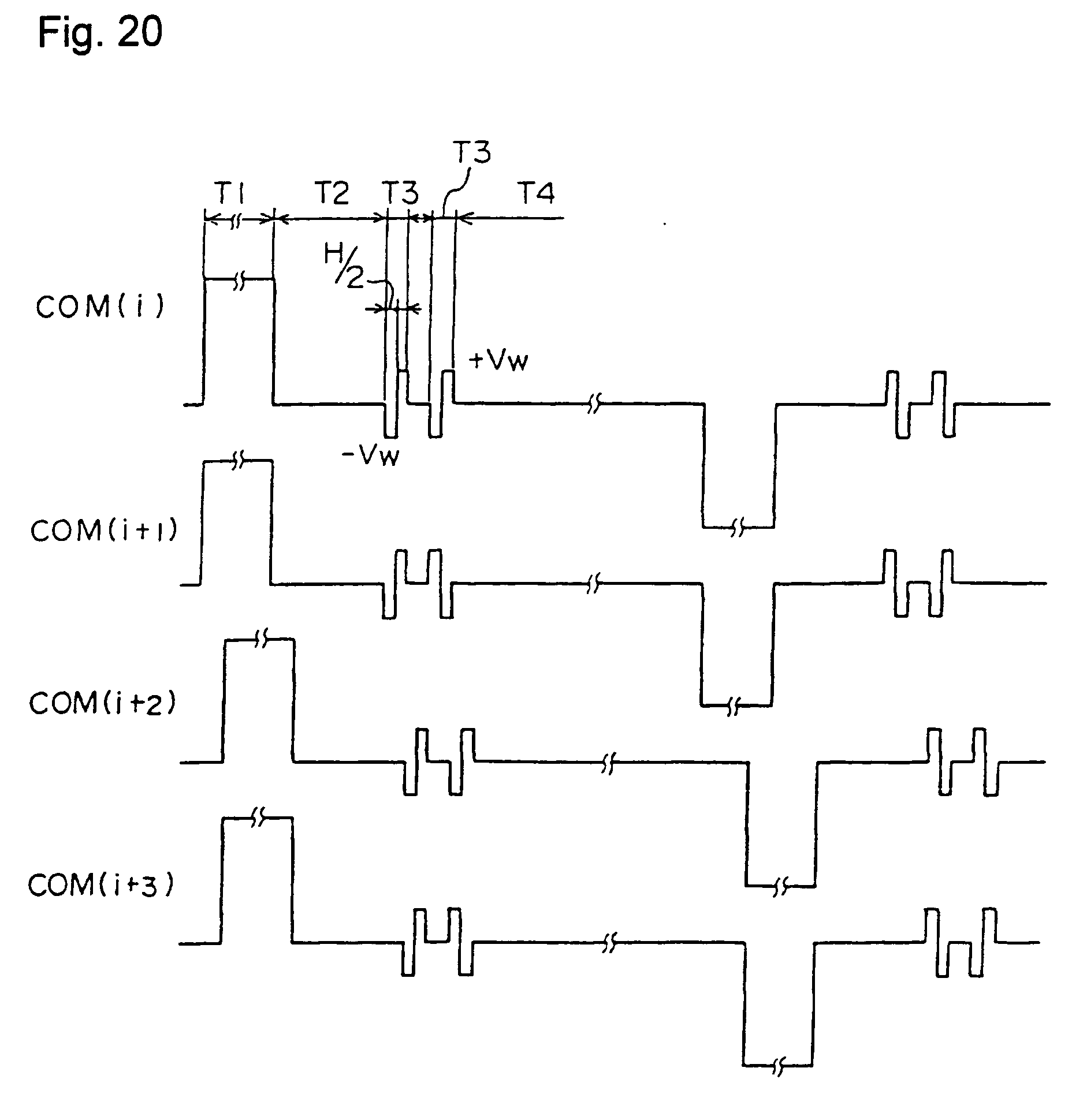 improved polarity inversion scheme for a bistable nematic liquid