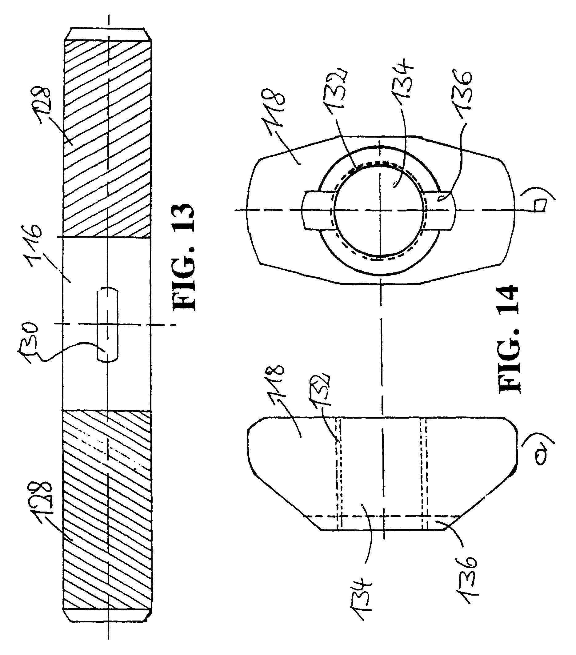 set of parts for rigidly interconnecting the corners of two