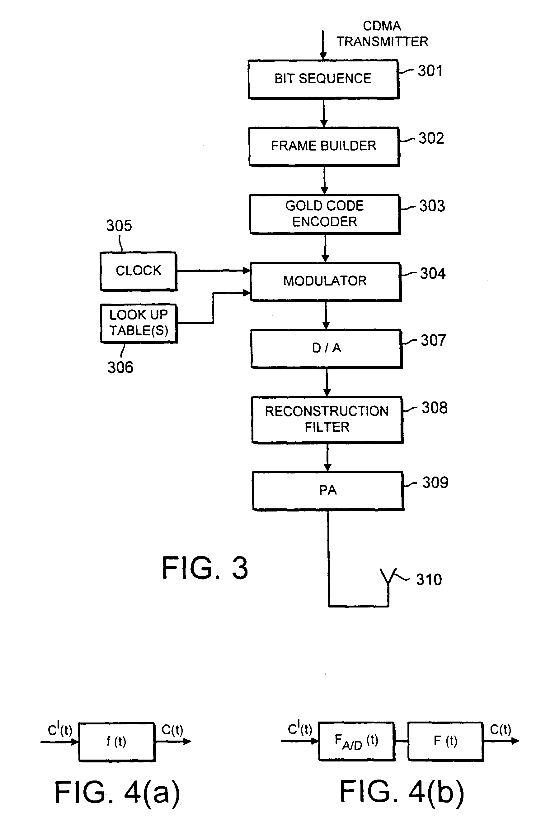 pulse shaping which compensates for component distortion