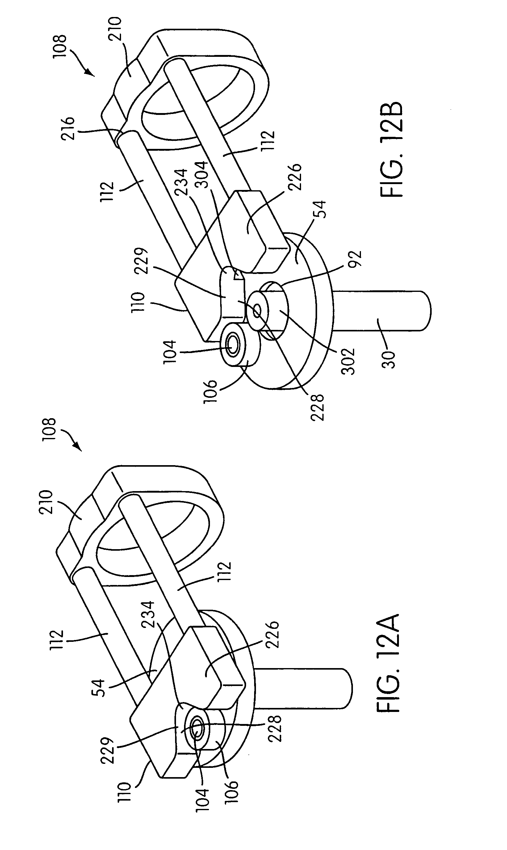 automatic door assembly and door operator therefor