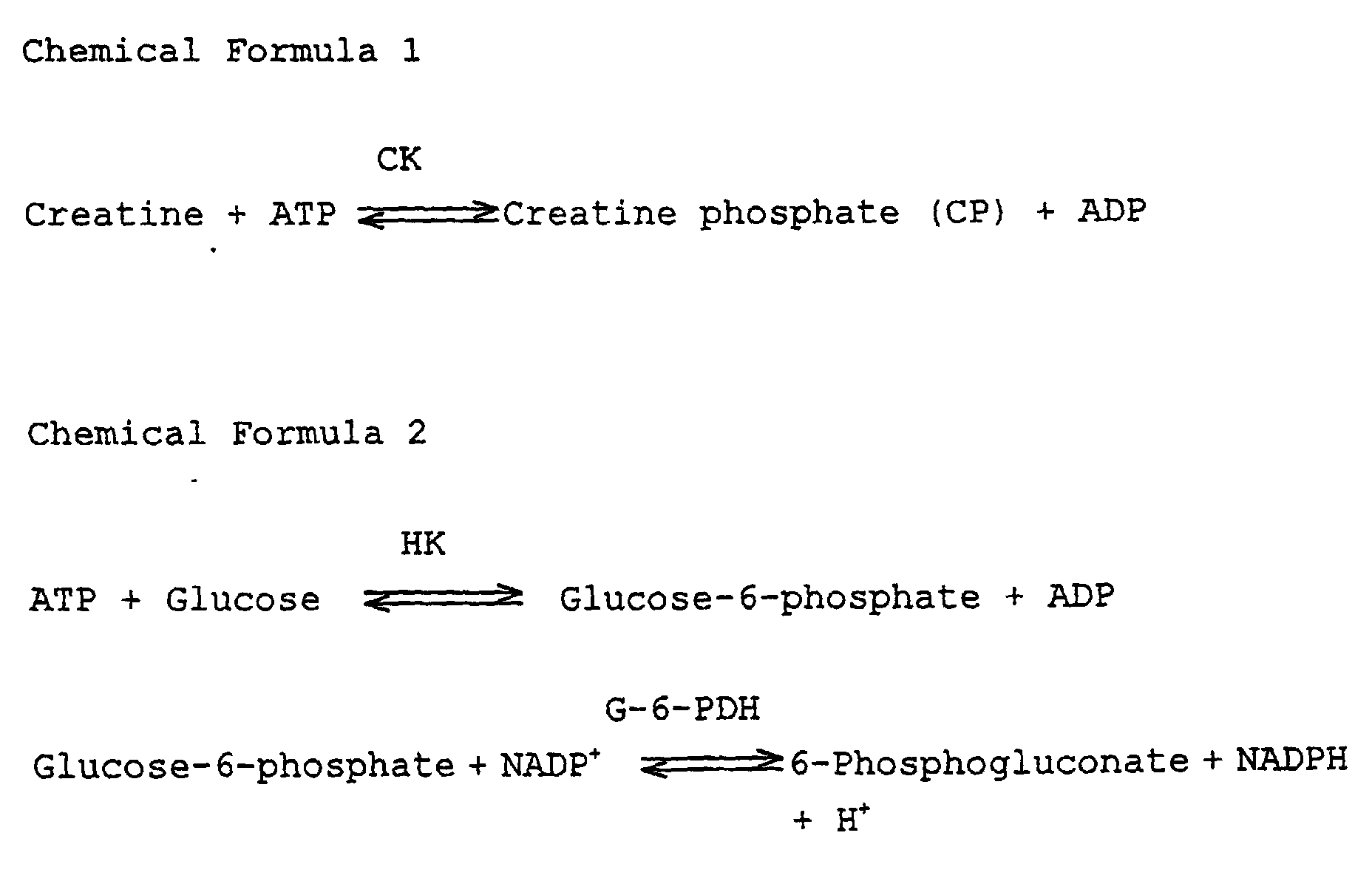 Atp Chemical Equation Talkchannels Patent Ep1072889a1 Method For Aying Creatine Kinase Isozyme