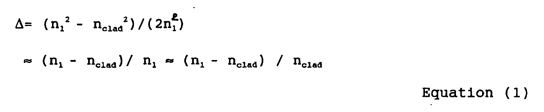 Equation For Index Of Refraction Talkchannels Patent Ep1116968a1 Multimode Optical Fiber With High Order Mode