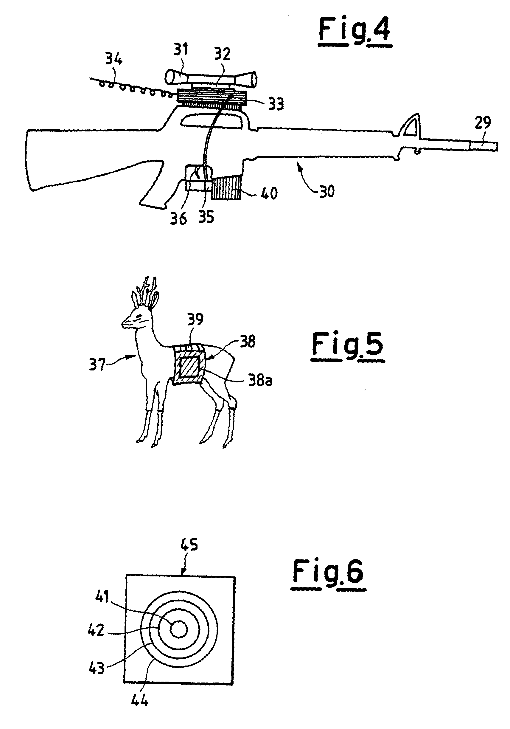 vorrichtung zur entdeckung, dass ein ziel einen