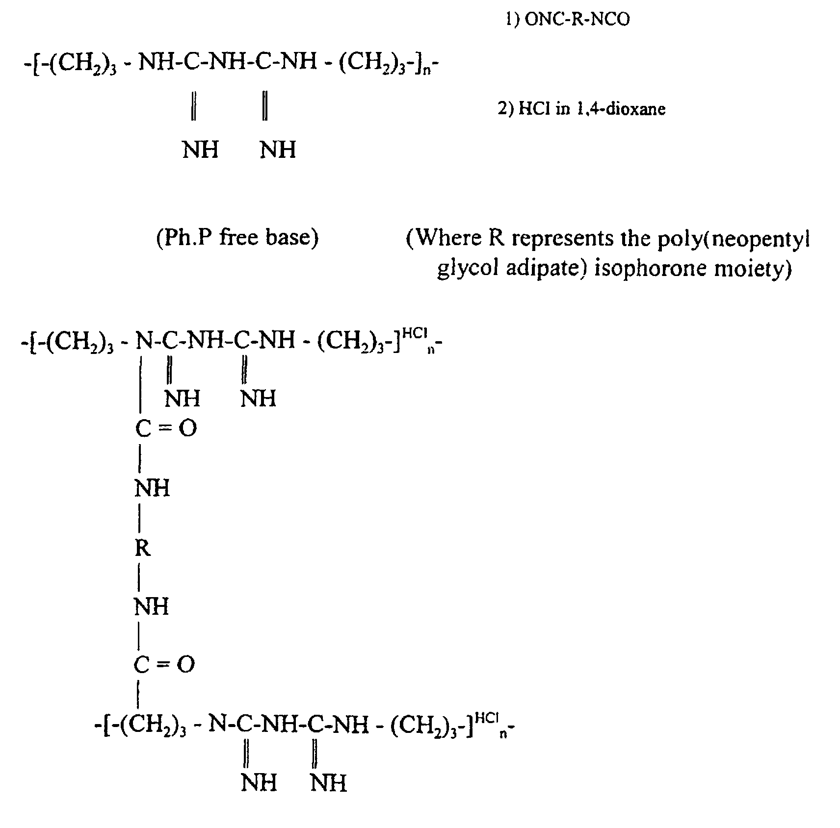 infrared spectrum showed the disappearance of the band at 2265.