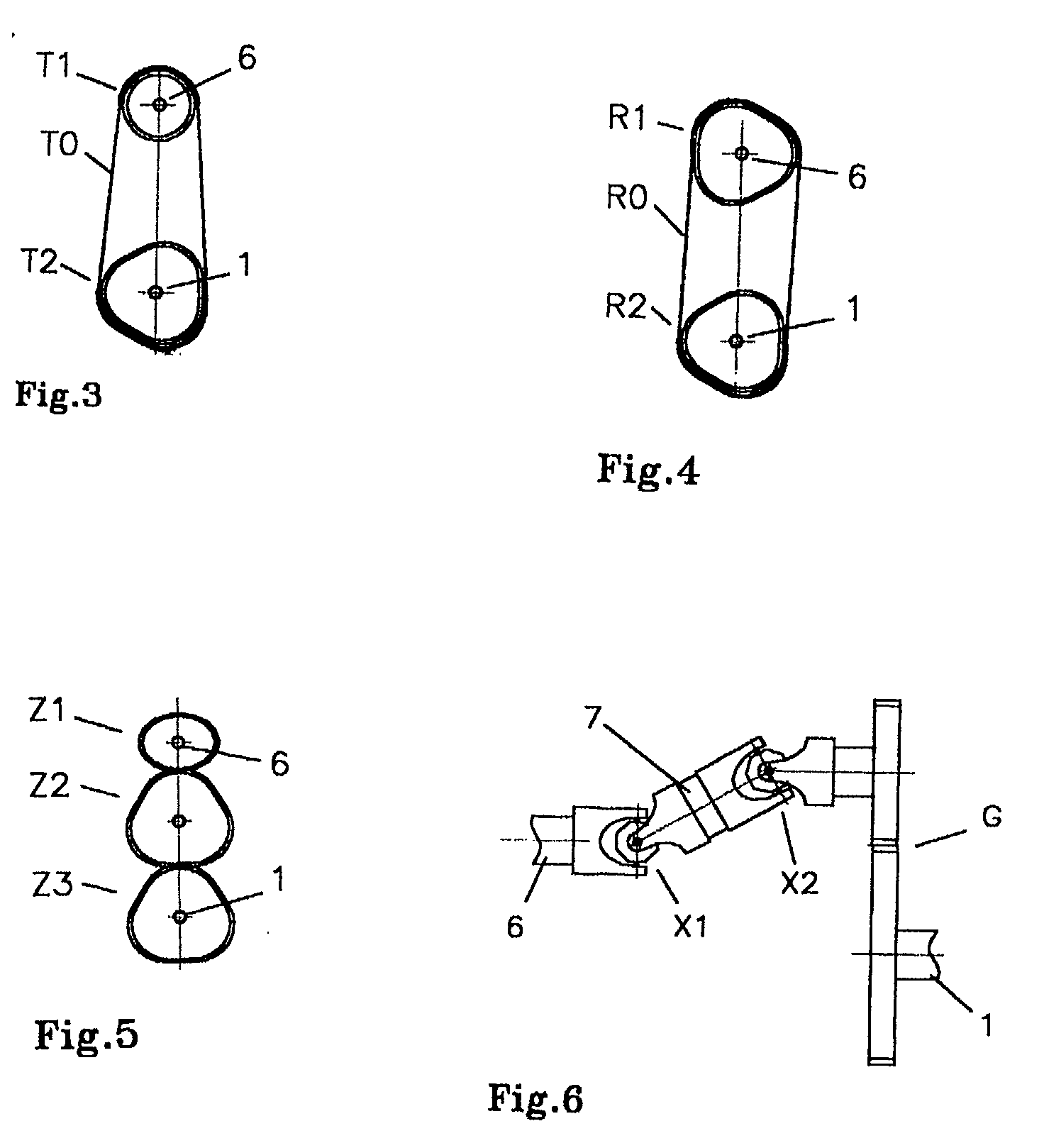 roller blind with predetermined course of roller angular