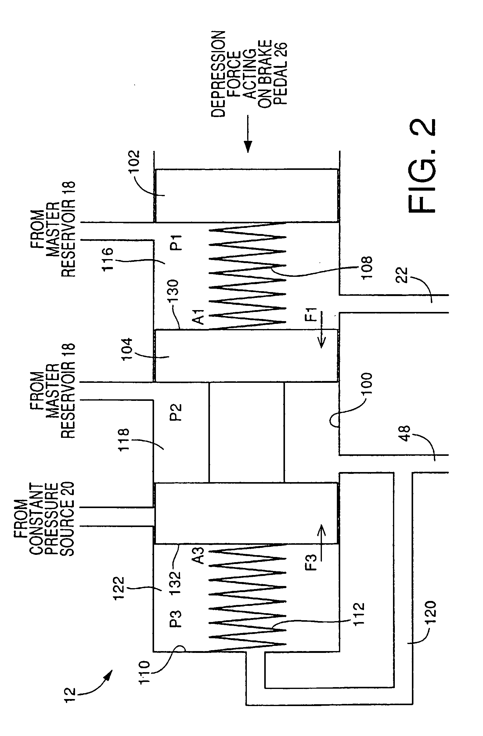 hydraulically operated braking system for a motor vehicle