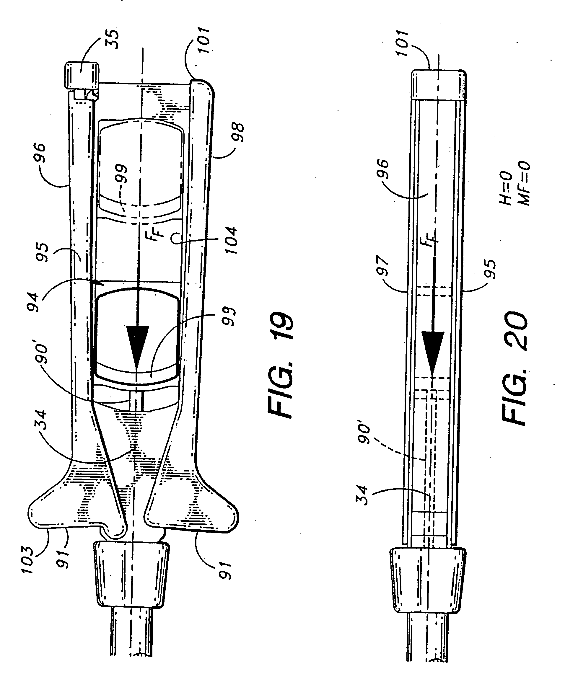 Patent EP1382303B1 Surgical stapler with offset staple rows Google