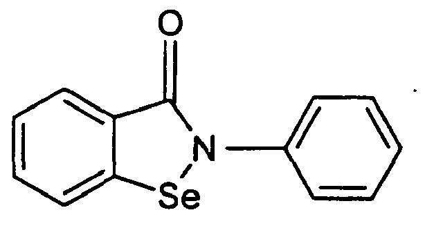 benzoisoselenazole derivatives with anti-inflammation