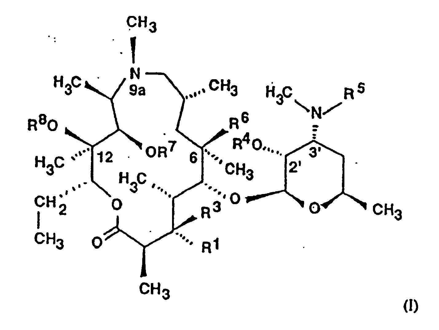 novel 3,6-hemiketals from the class of 9a-azalides