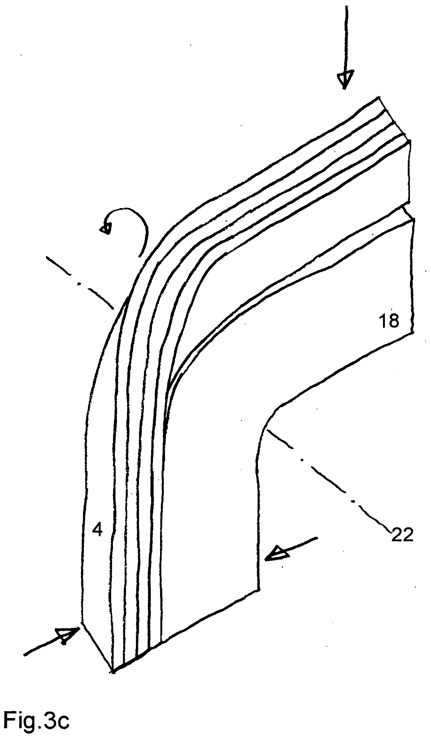 objects, in particular furniture of laminated bamboo