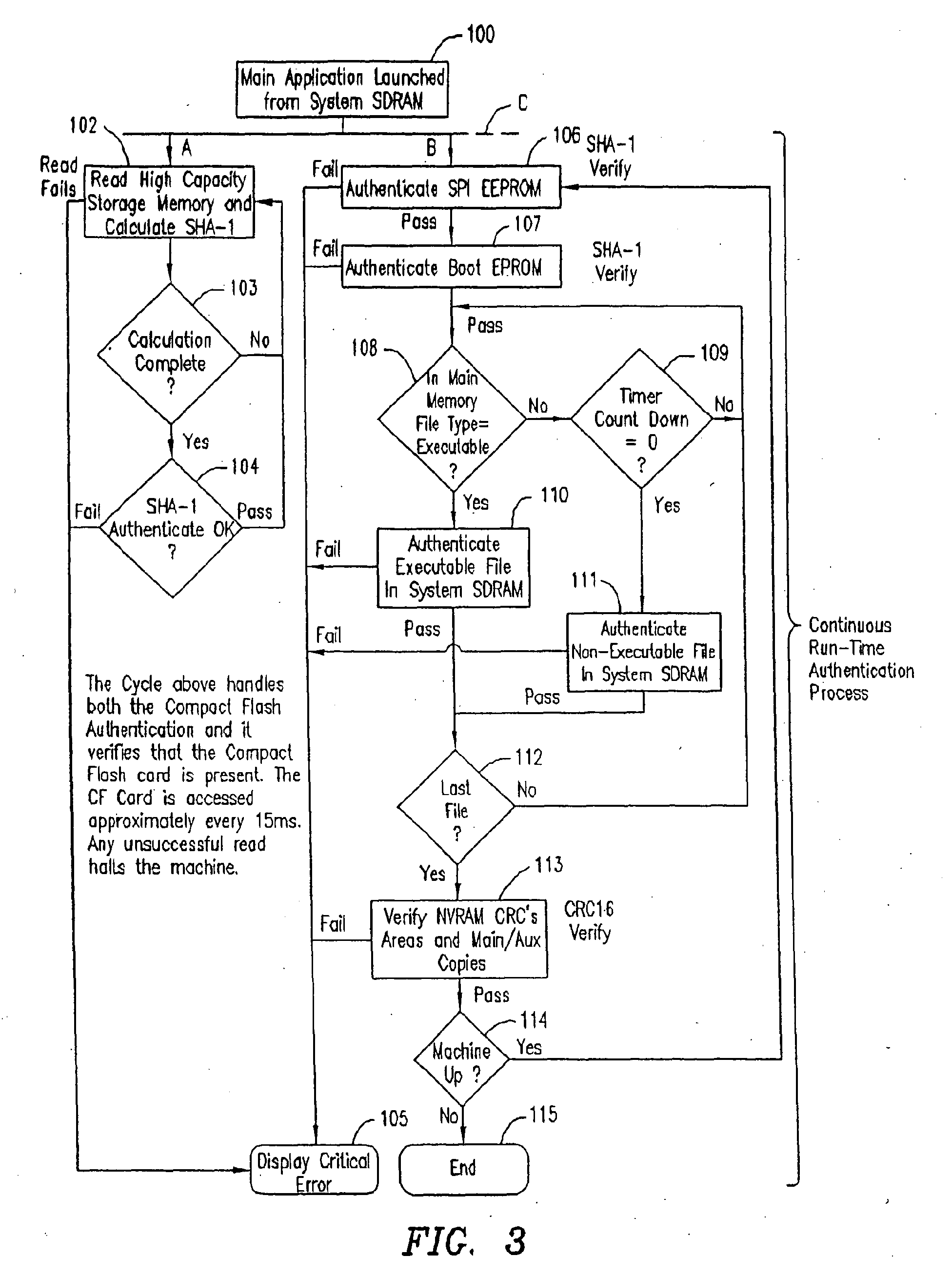 Patent EP1496419A1 - Gaming machine having targeted run-time software