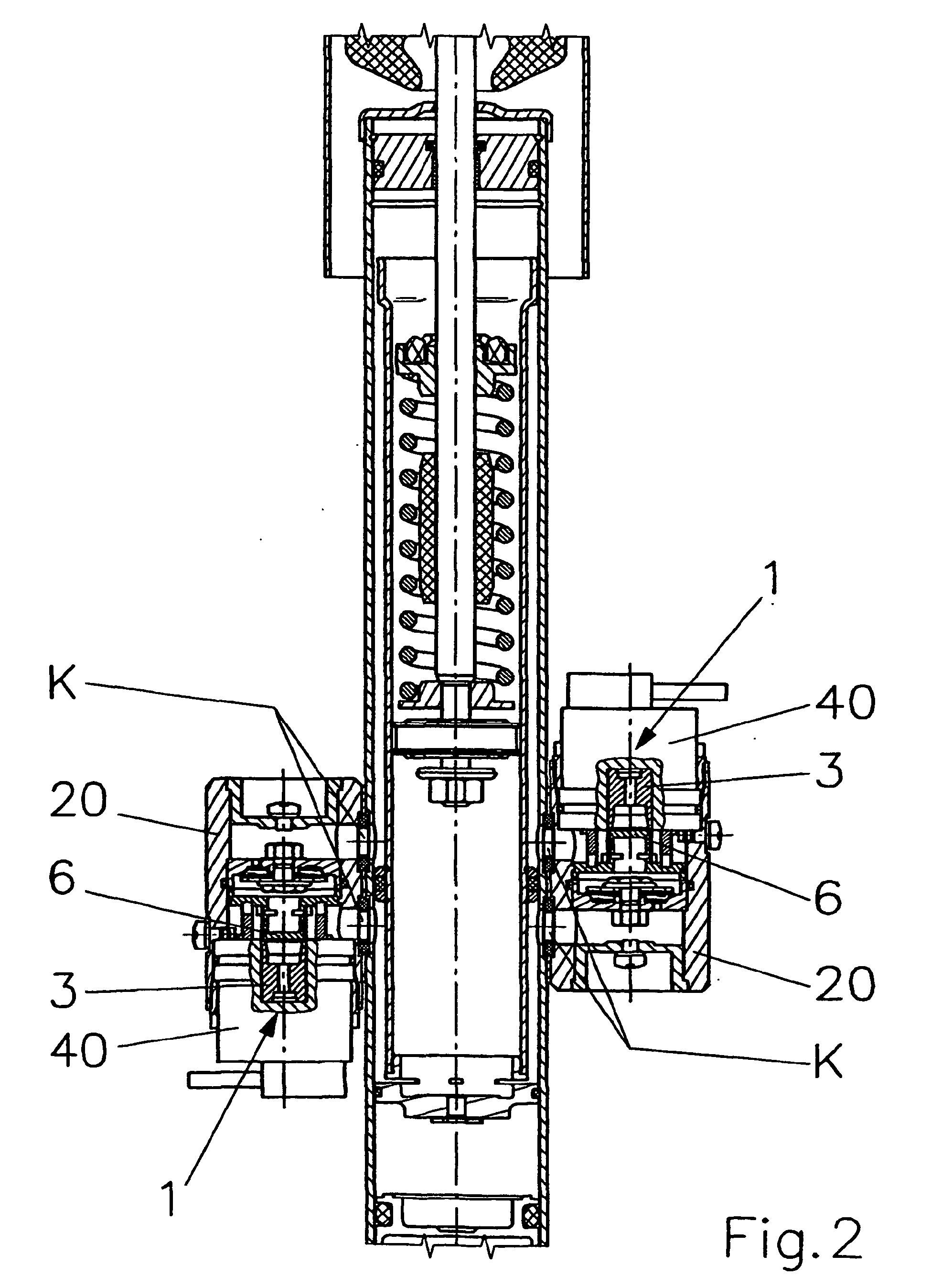 bypass valve for damper