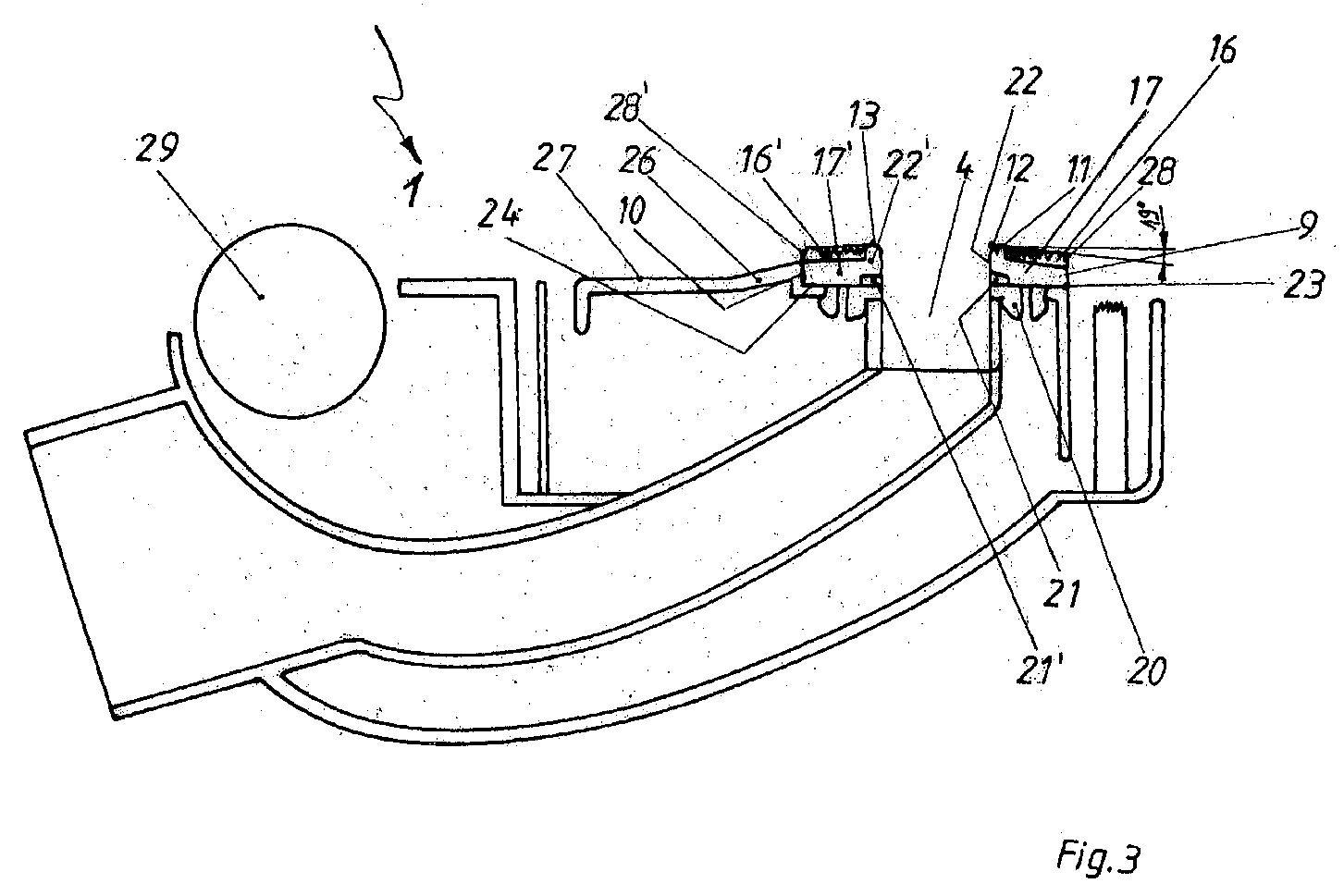 nozzle for a suction cleaner