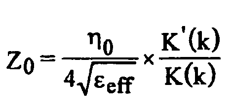 coplanar waveguide filter and method of forming same
