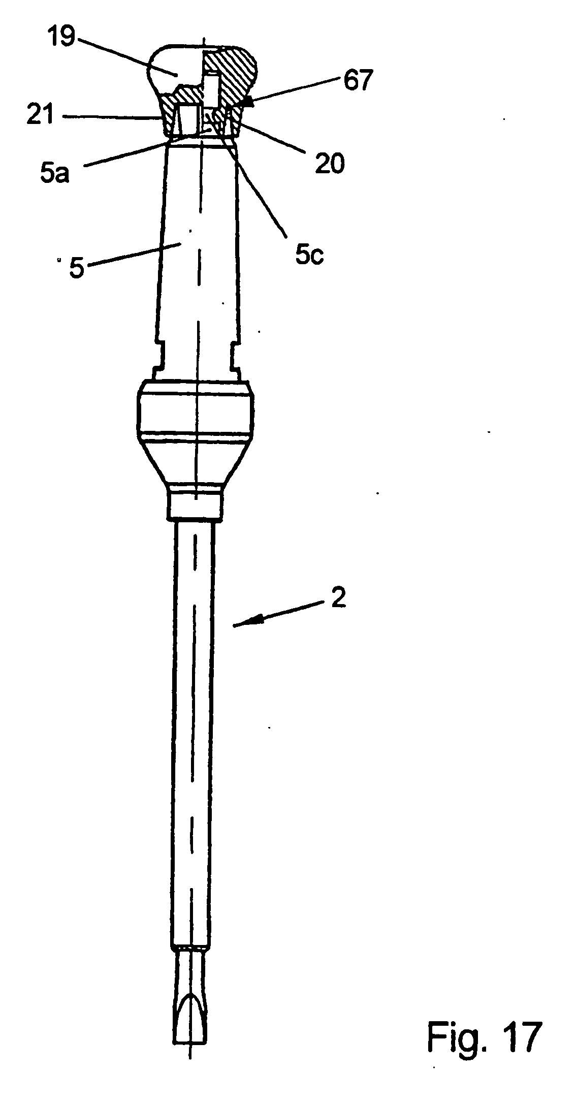 Patent EP1563963B1 Screwdriver with holding device Google Patents