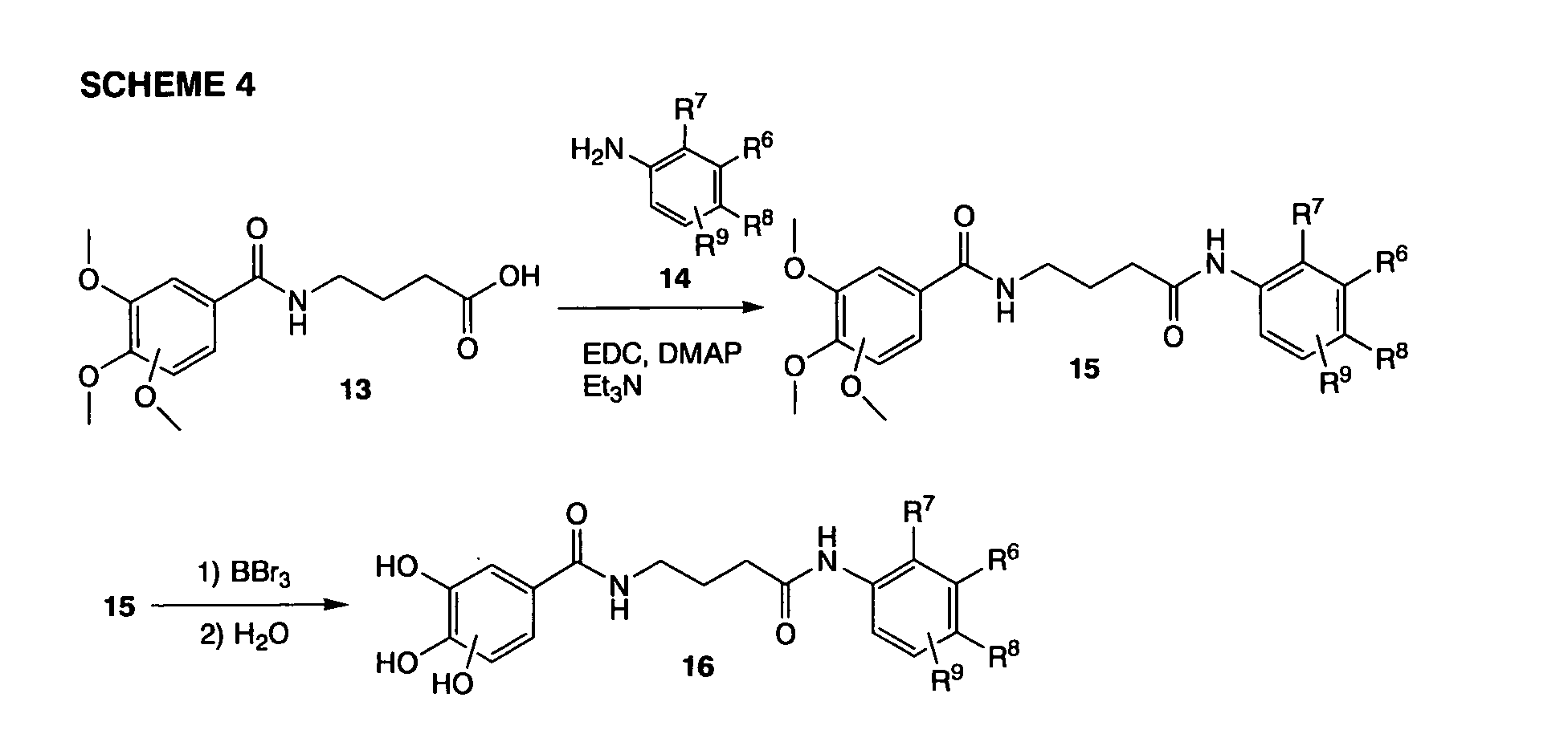 non-glycosylated/-glycosidic/-peptidic small molecule selectin