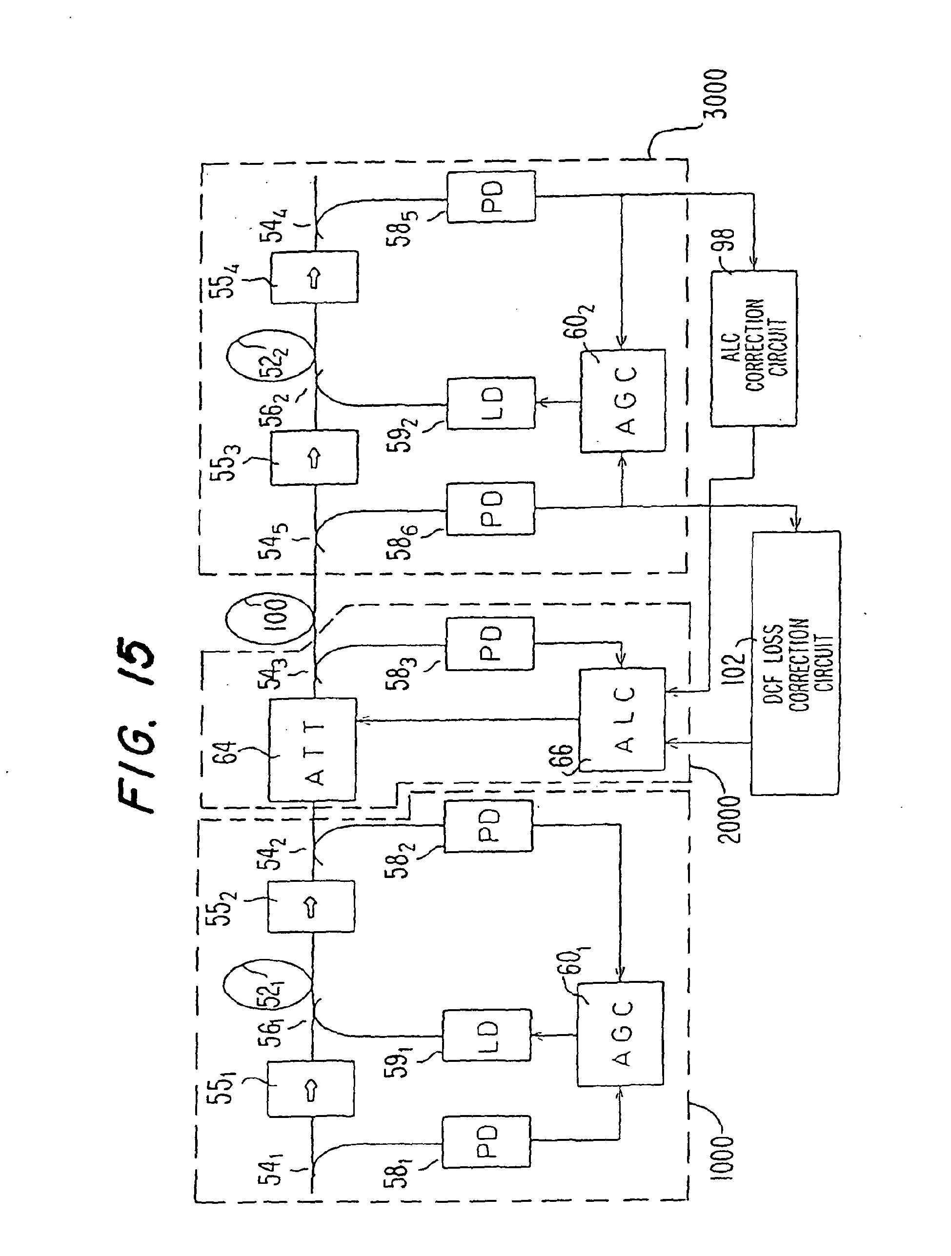 Patent EP1578047B1 - Apparatus and method for amplifying an optical