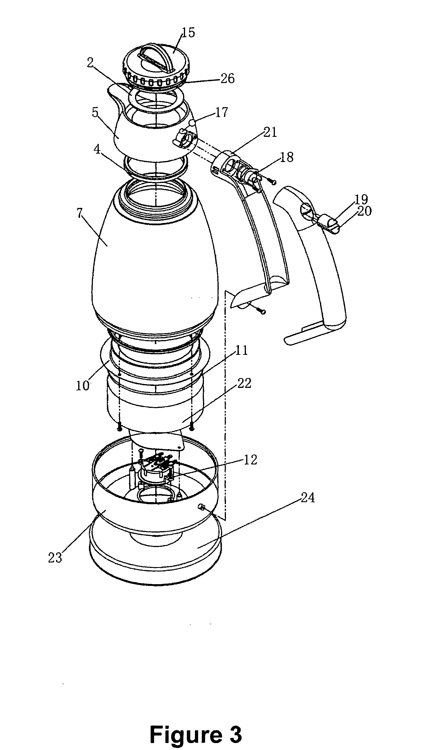 Patent EP1609400B1 Electric thermos jug Google Patents