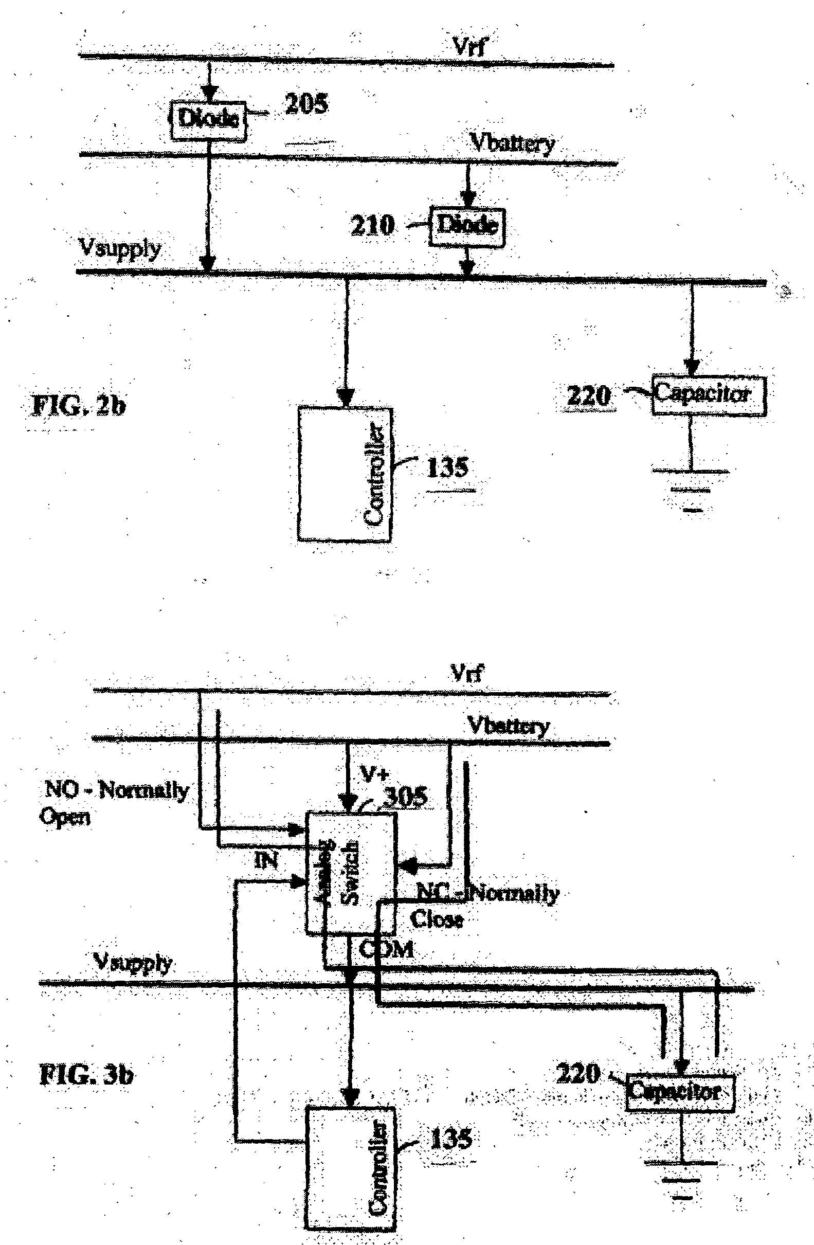 Dual power supply switching circuitry for use in a ... Circuit Diagram