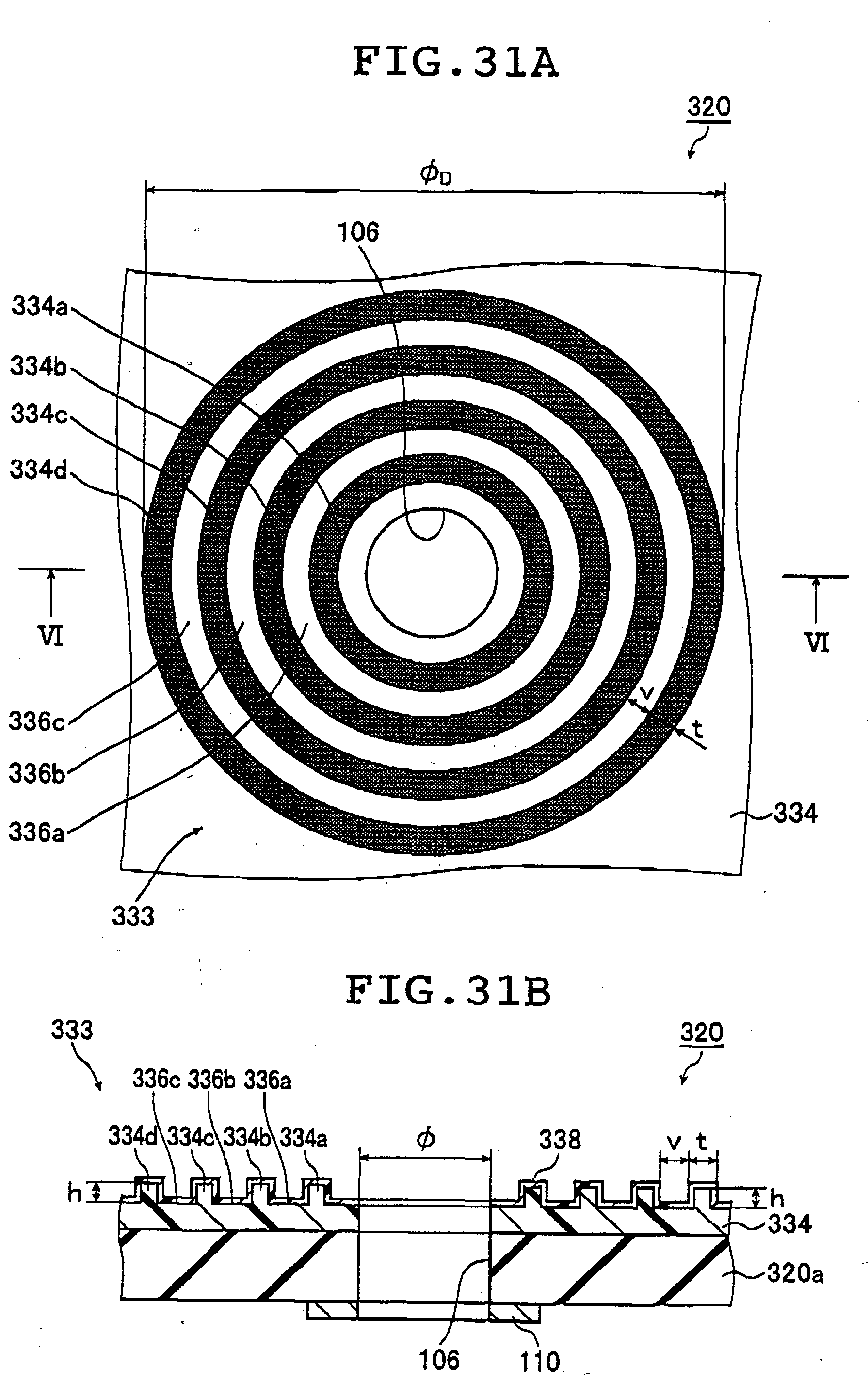repellency increasing structure and method of producing the same