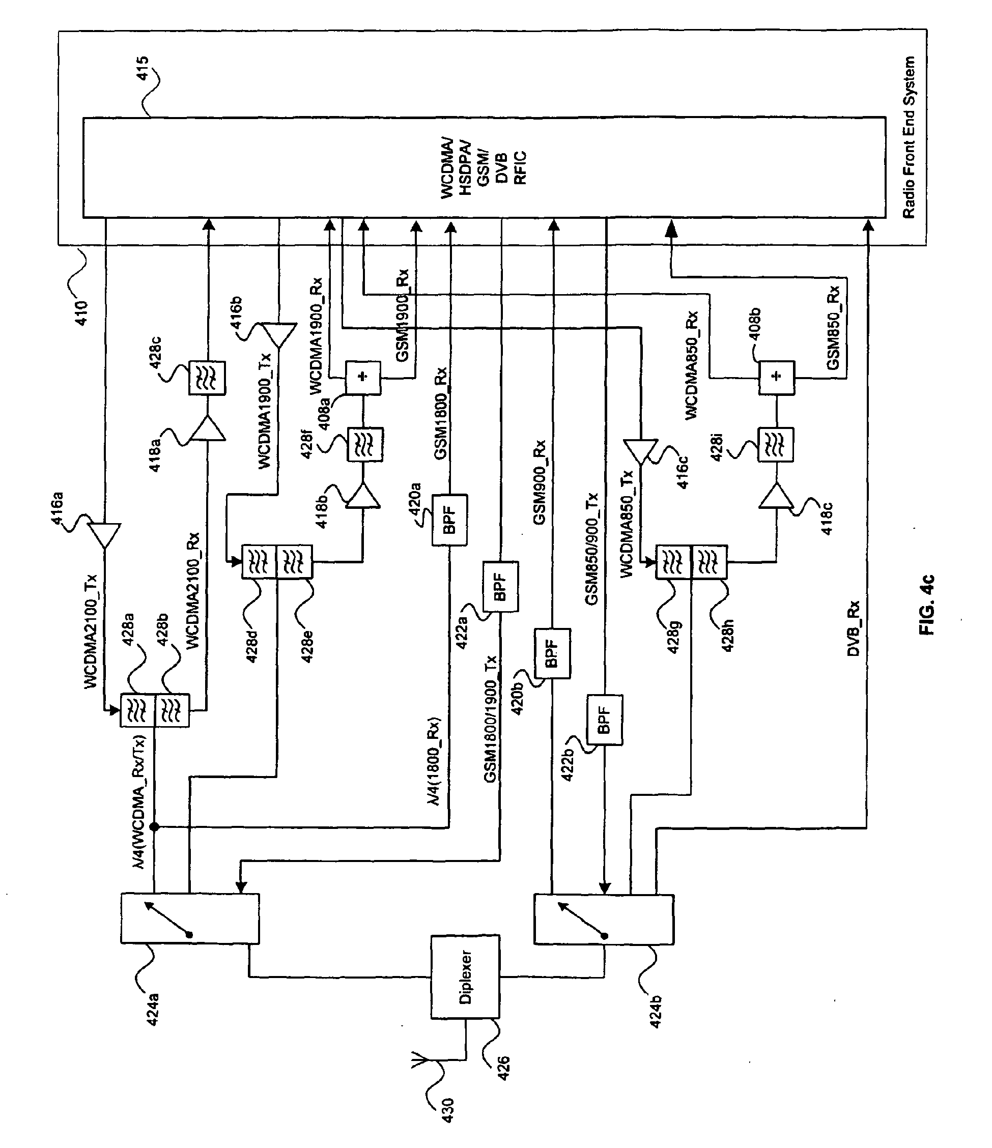 专利ep1670152b1 - method and system for a mobile receiver