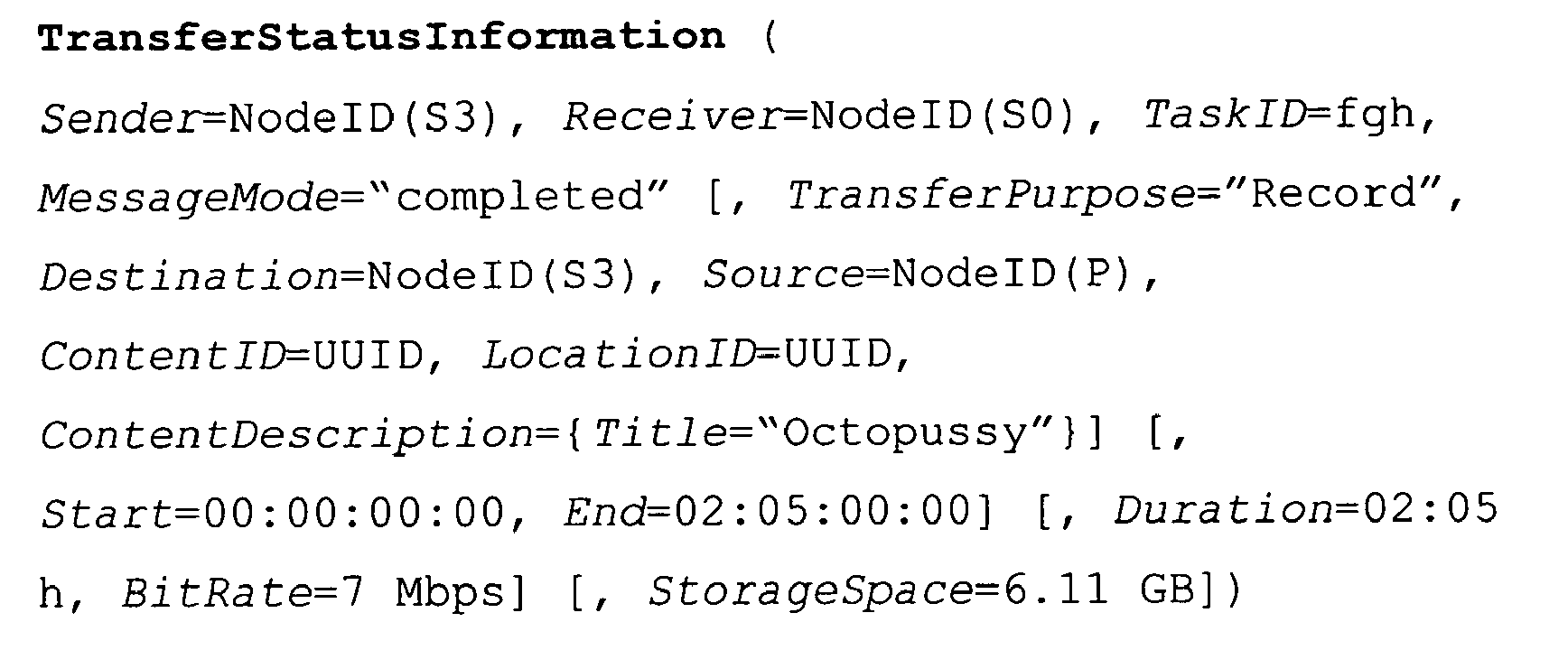 method for assigning a priority to a data transfer in a network