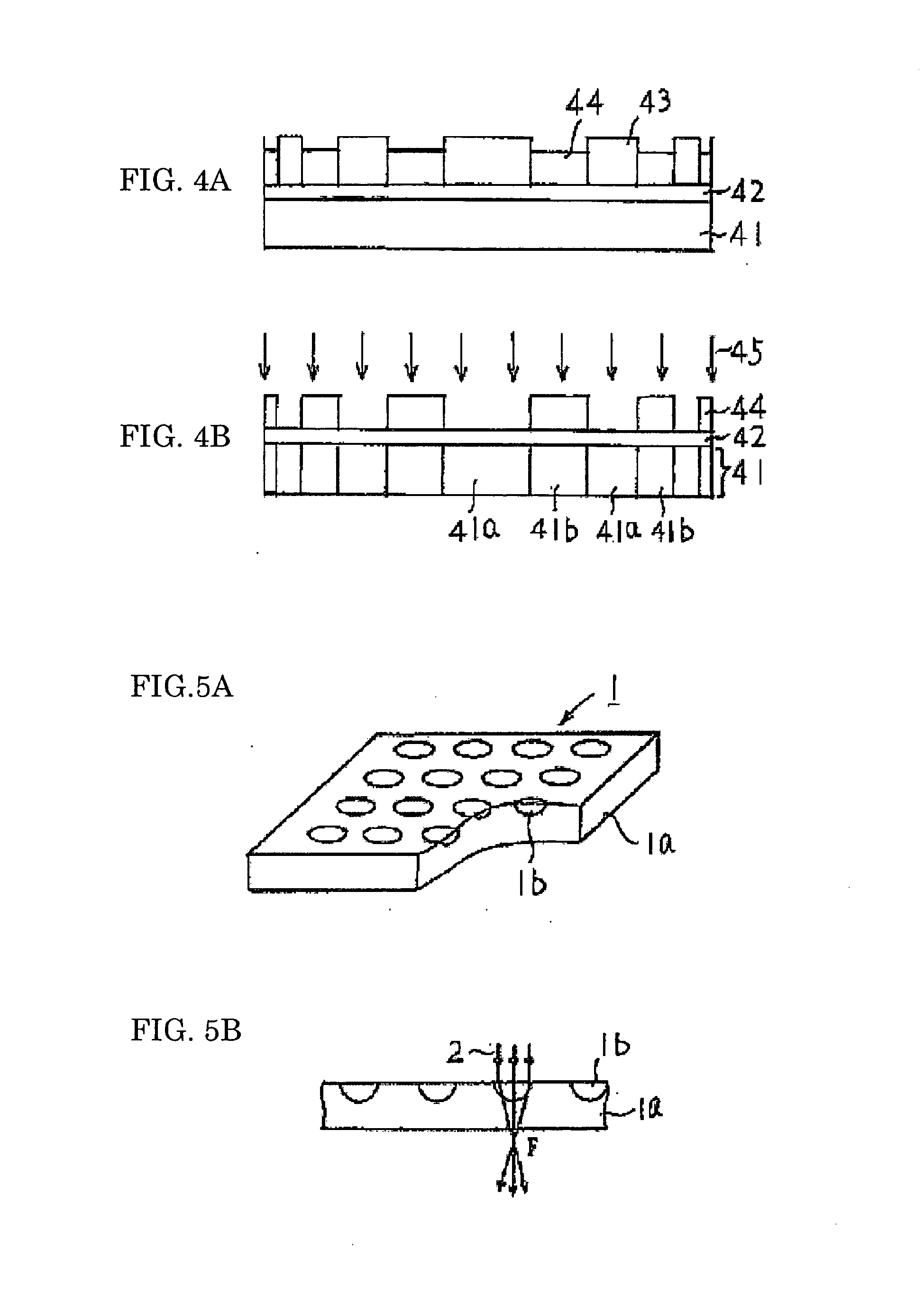flat sheet type micro-lens and production method therefor