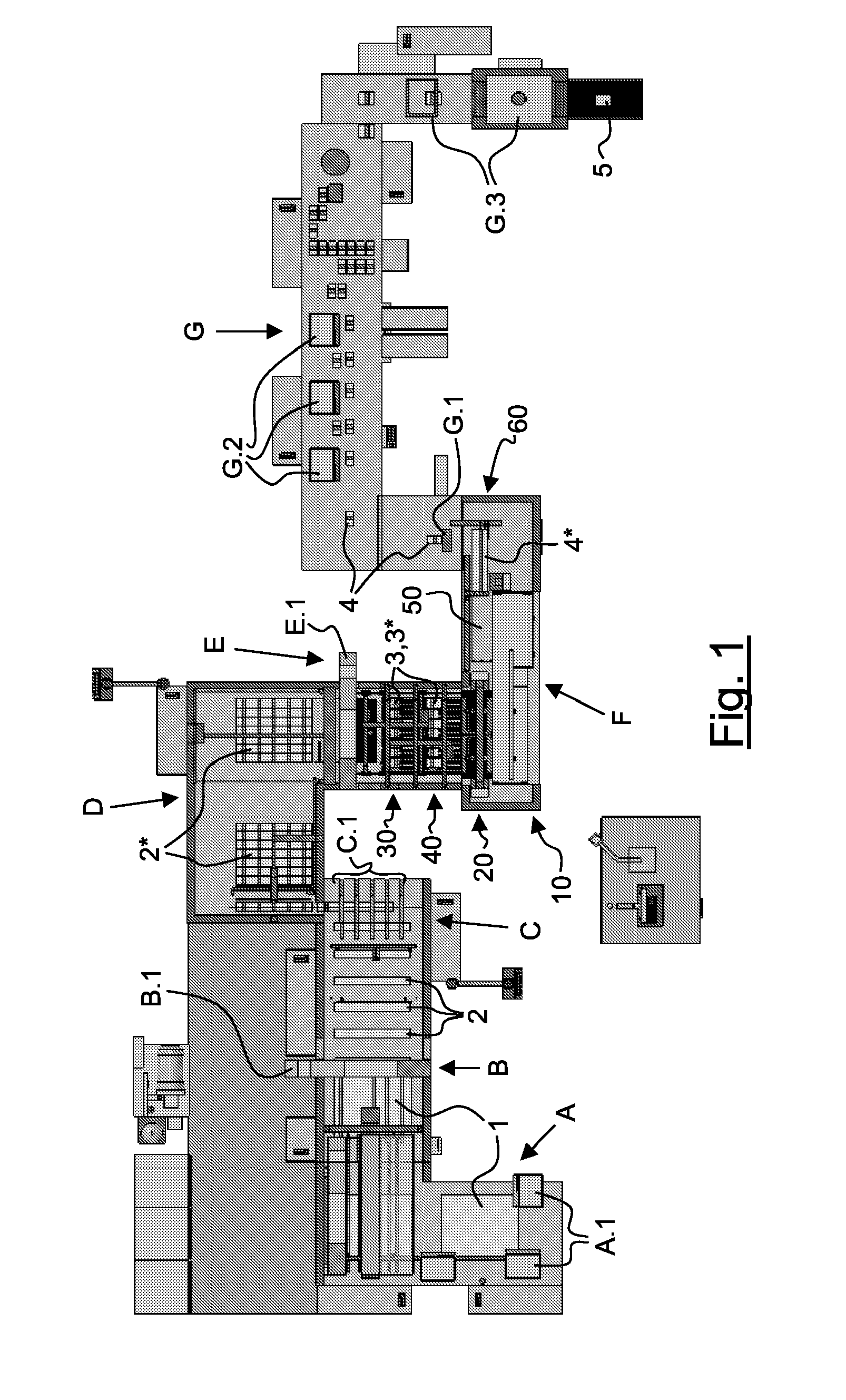 device and method for the processing of stacks of sheets of
