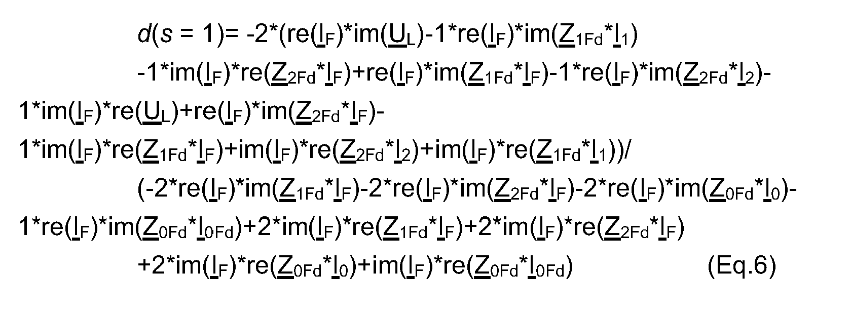 method for determining location of phase-to-earth fault