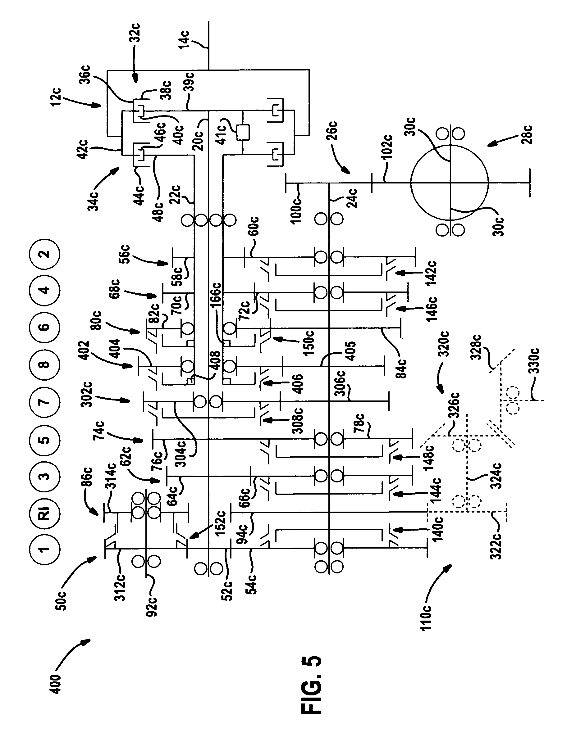 electric dual input clutch transmission
