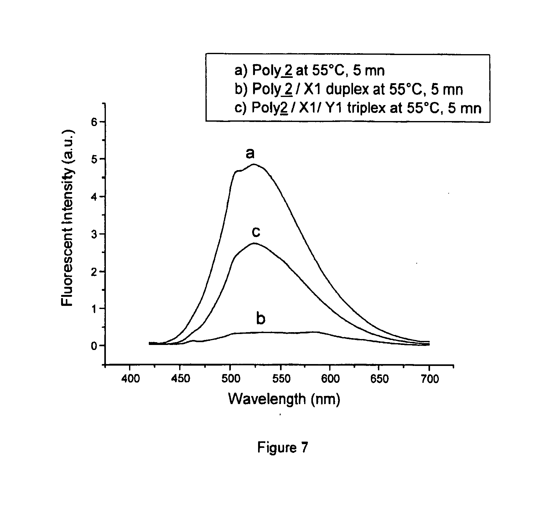 detection of negatively charged polymers using water-soluble