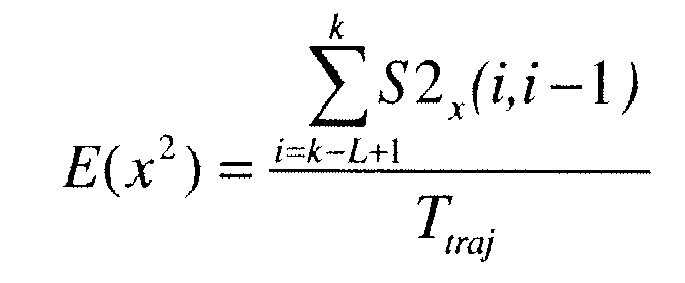 abscissa weighted sum  e(x ) and squared abscissa weighted sum