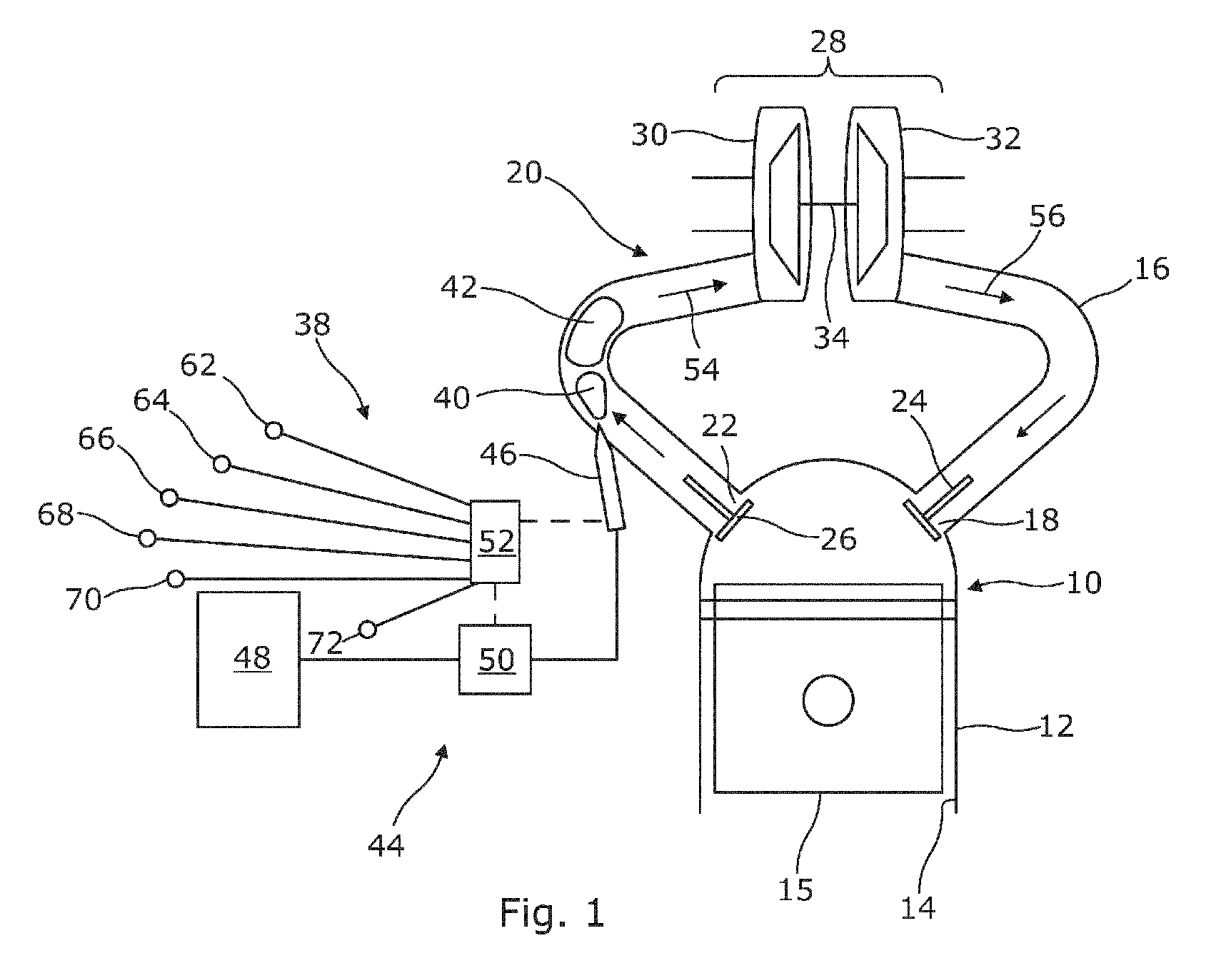 EP2607645A1 Compression ignition engine turbo lag reduction system
