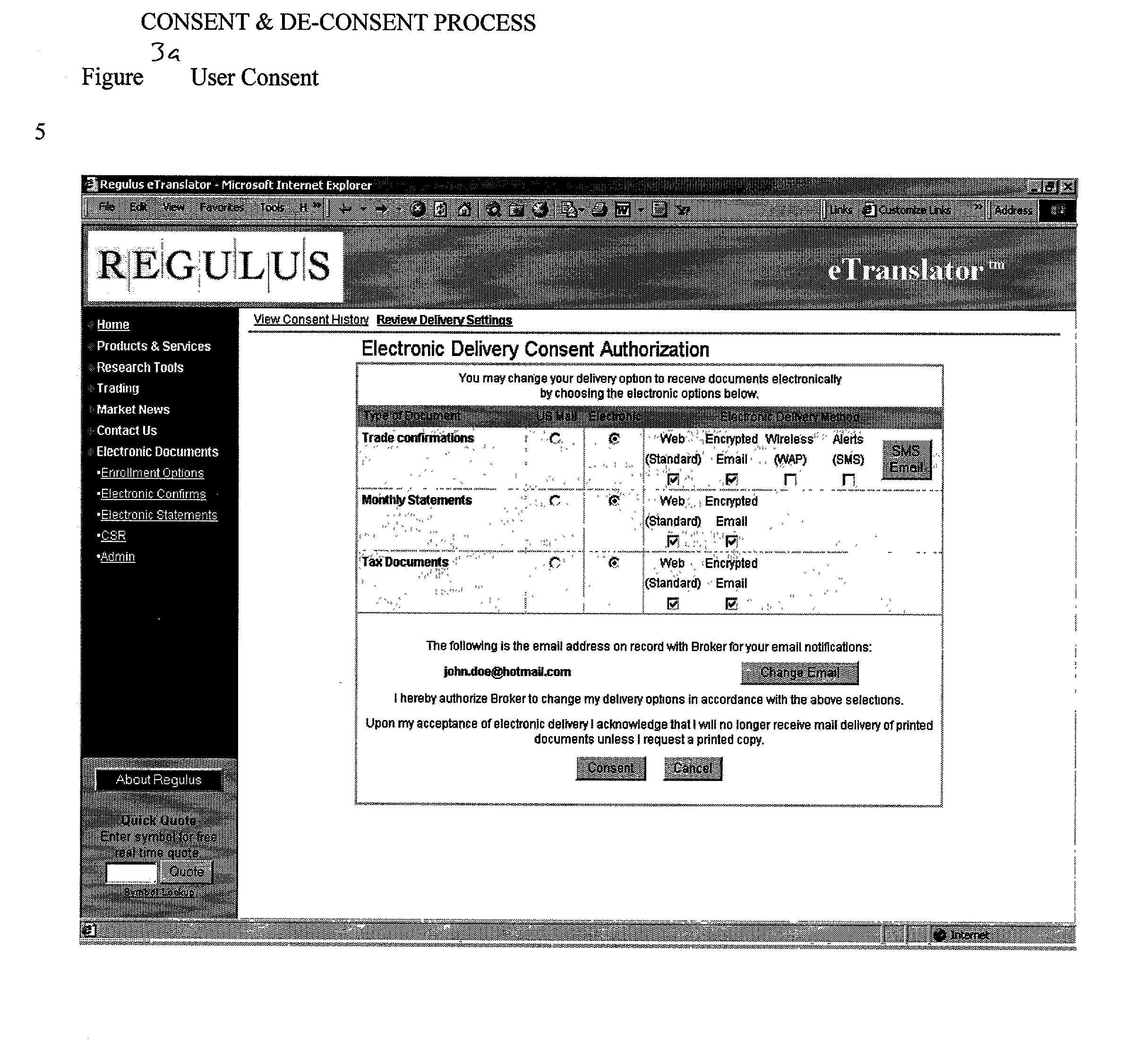 Euronext trade confirmation system