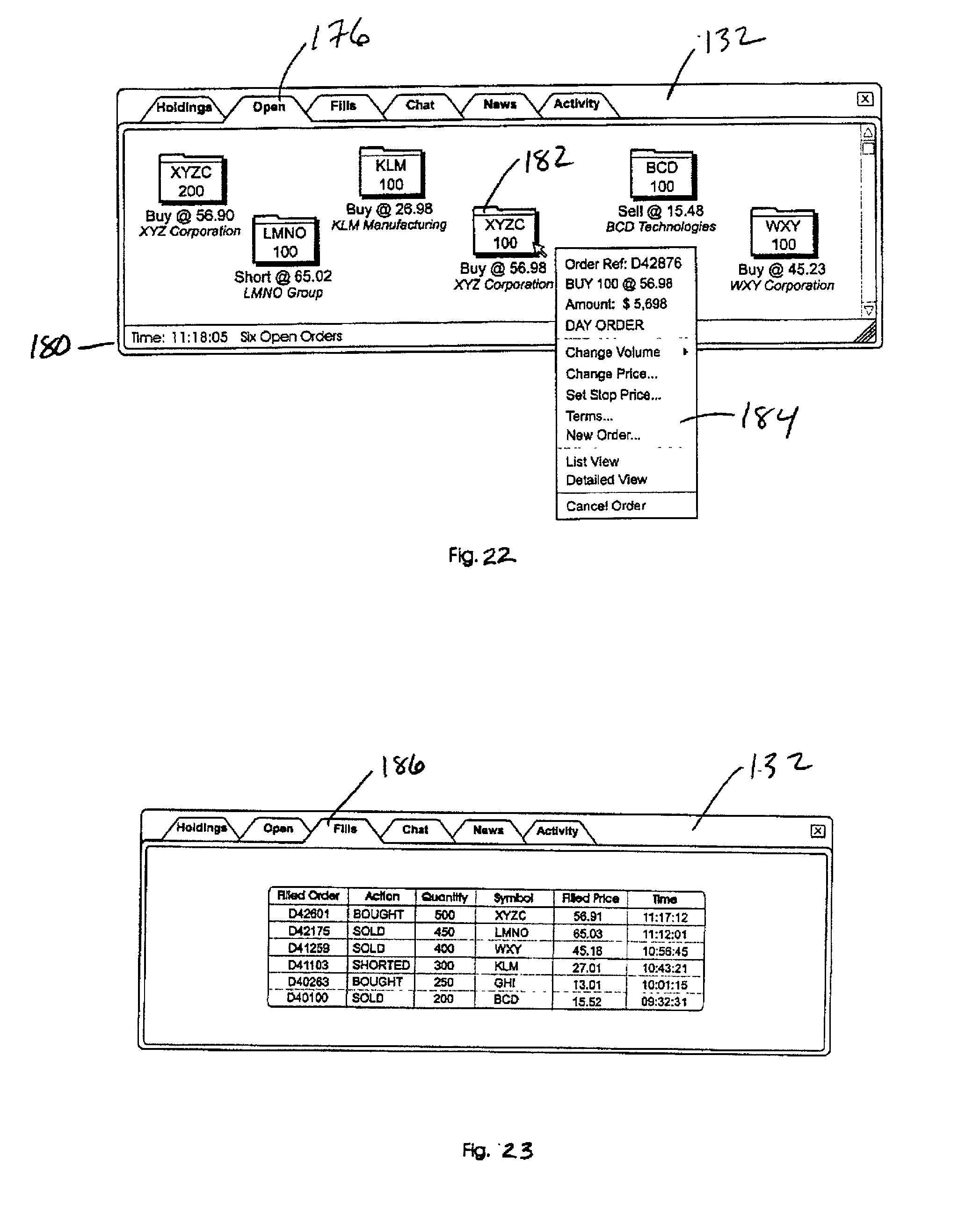 Security trading system
