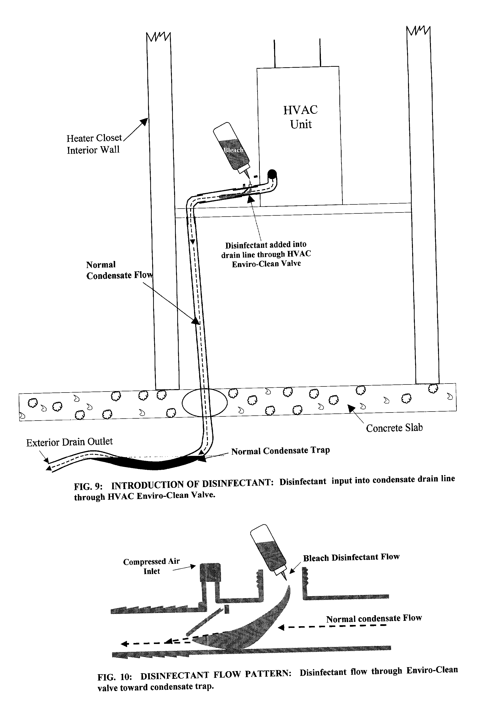 hvac condensate drain line design secondary patent drawing براءة الاختراع us20030010381 hvac enviroclean valve براءات hvac condensate drain line design secondary patent drawing براءة الاختراع us20030010381 hvac enviroclean valve براءات