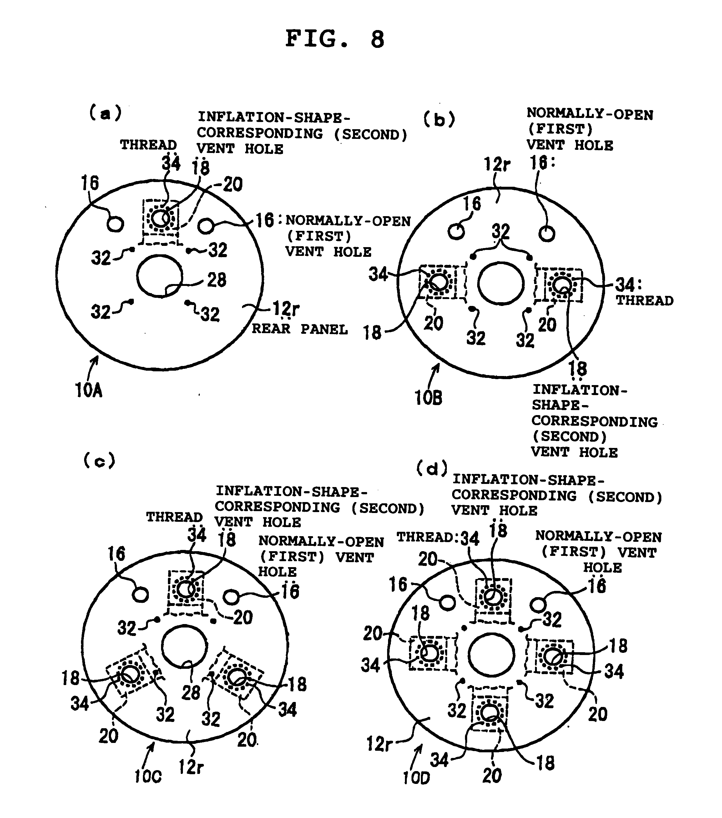 Patent US20050225065 - Airbag and airbag system - Google Patents