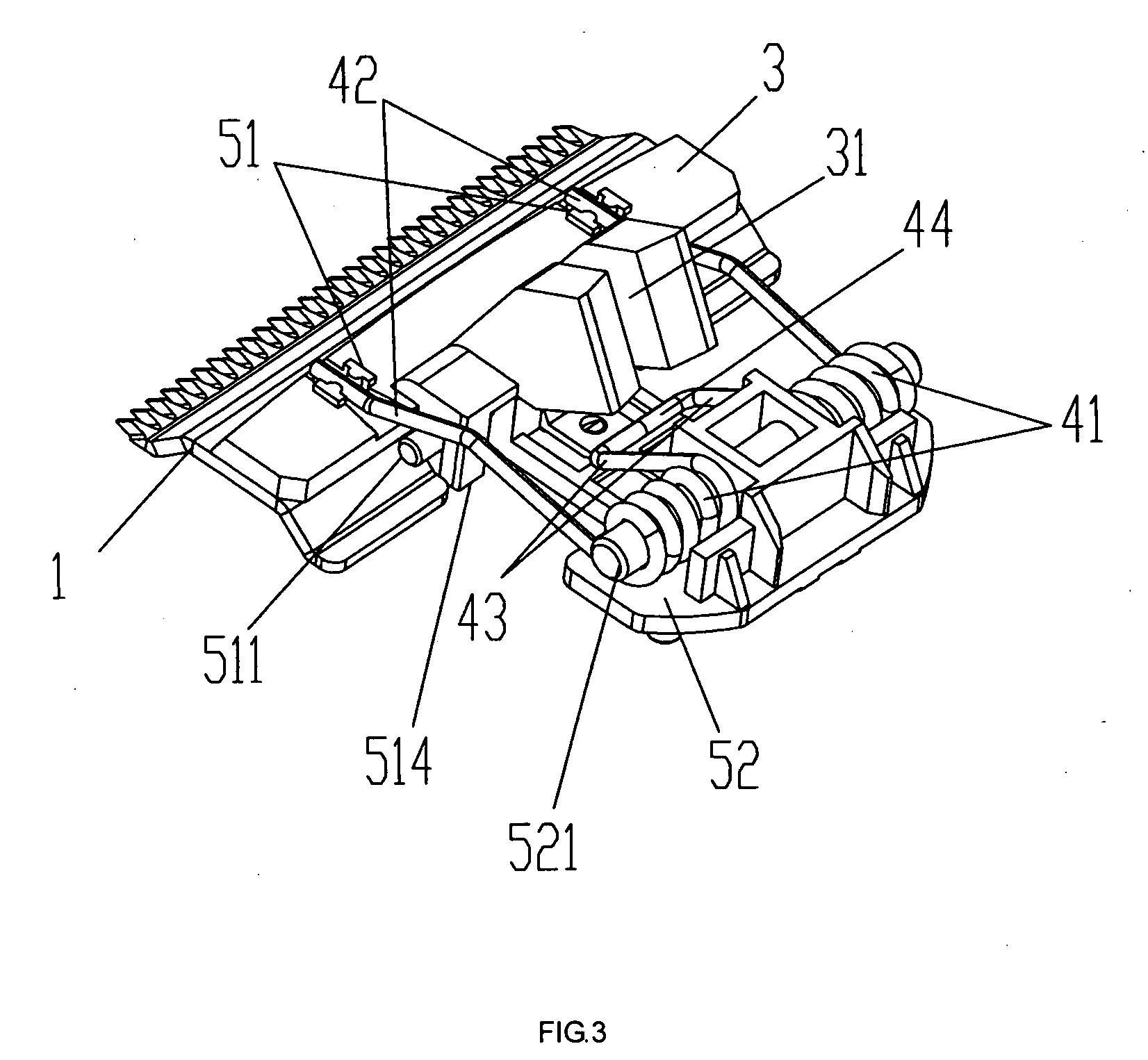 Patent Us20090144988 Blade Driving Embly For An Adjule Patent Drawing