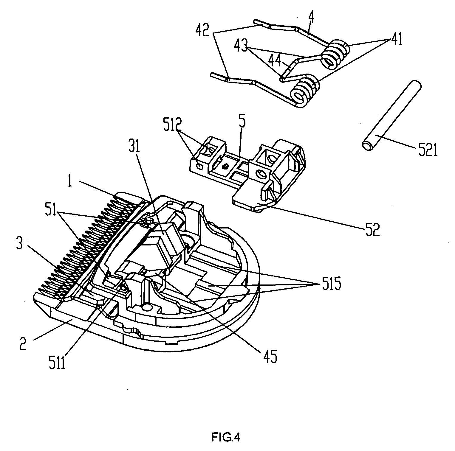 Patent Us20090144988 Blade Driving Embly For An Adjule Patent Drawing