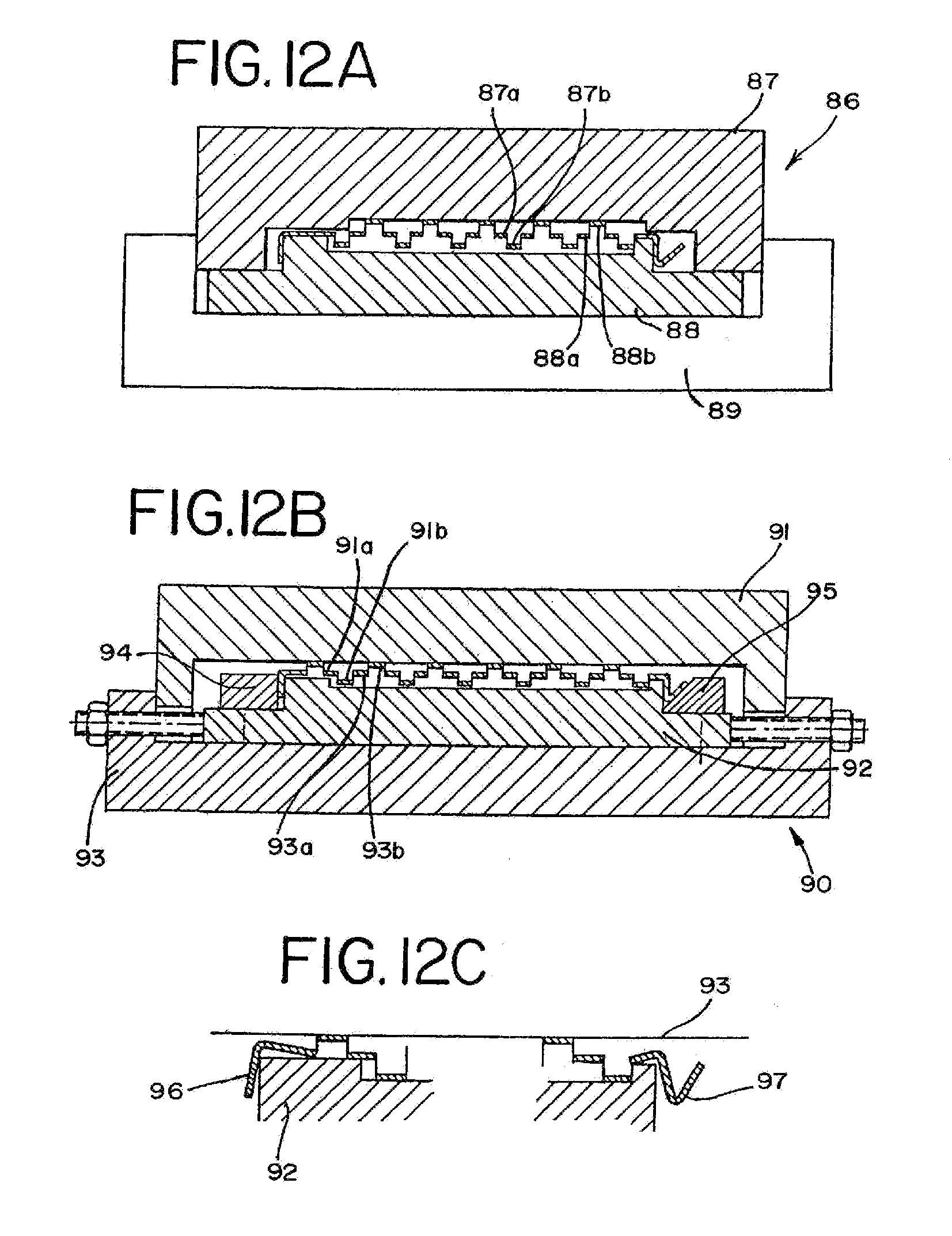 patent us20090235506 machine to produce expanded metal spirally elevation form ff 81 87a