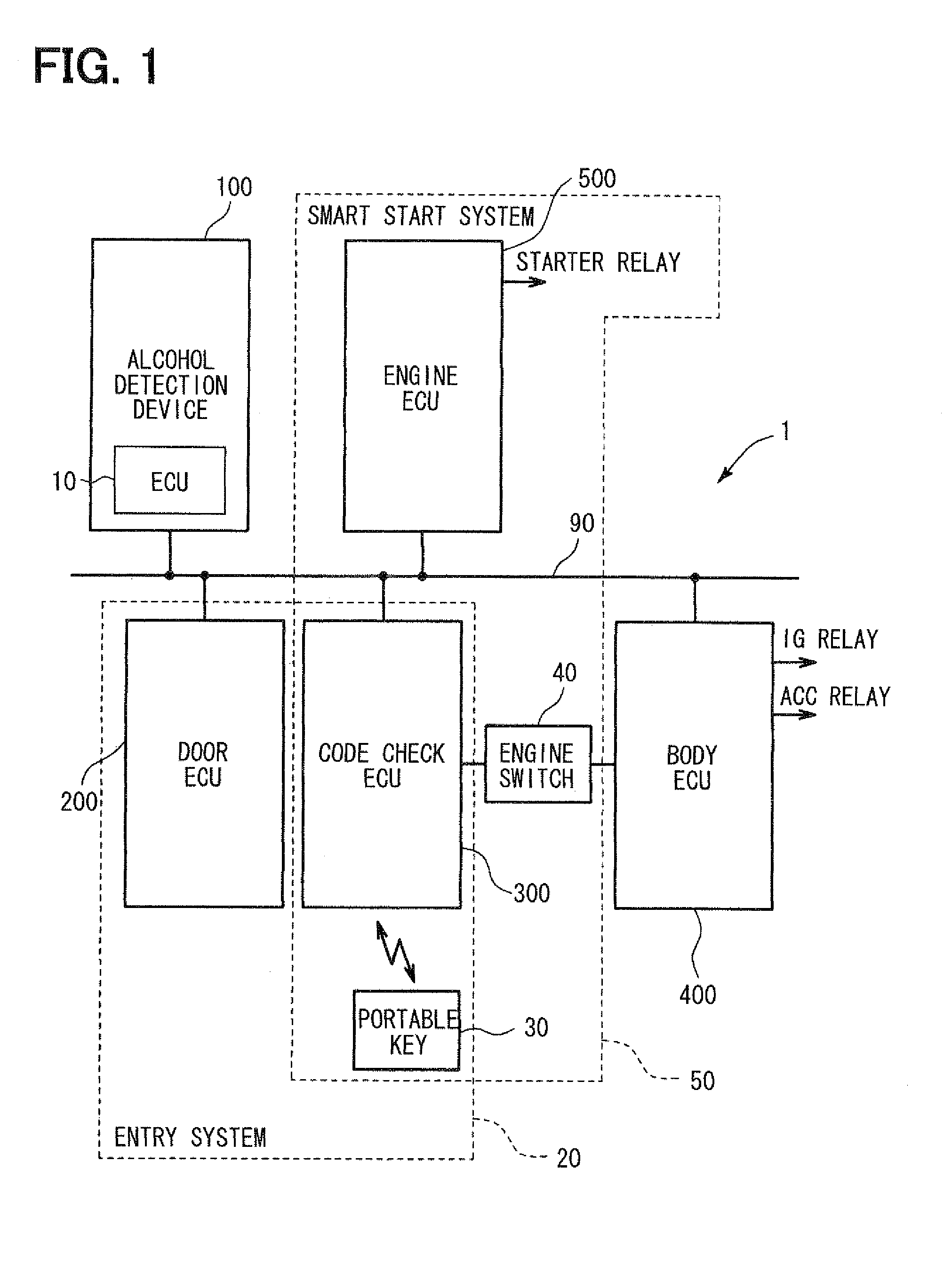 Patent US Alcohol detection system and method
