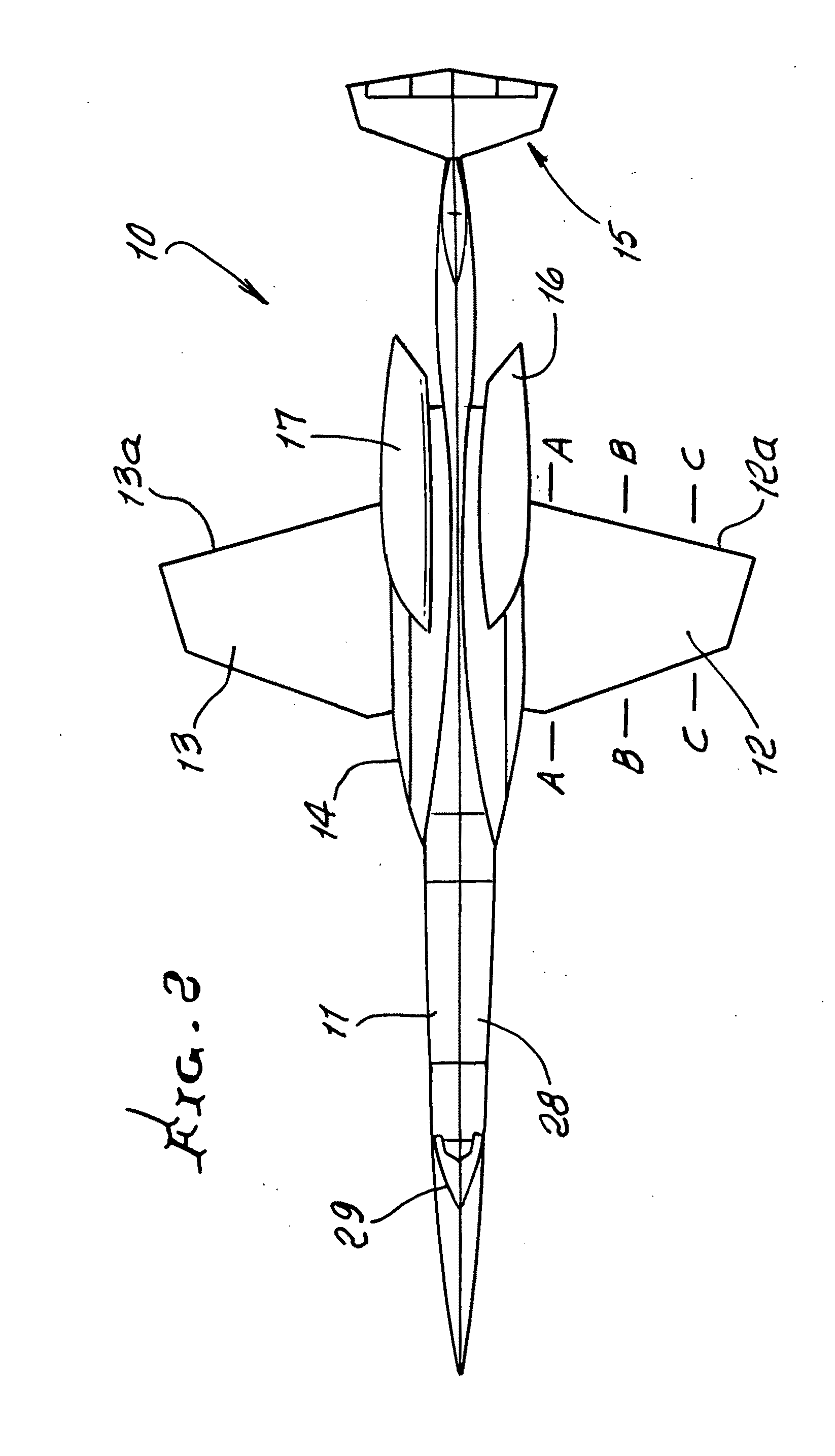 Patent US20110095137 Laminar flow wing optimized for supersonic cruise aircraft Google Patents Patent US20110095137 Laminar flow wing optimized for supersonic cruise aircraft Google Patents