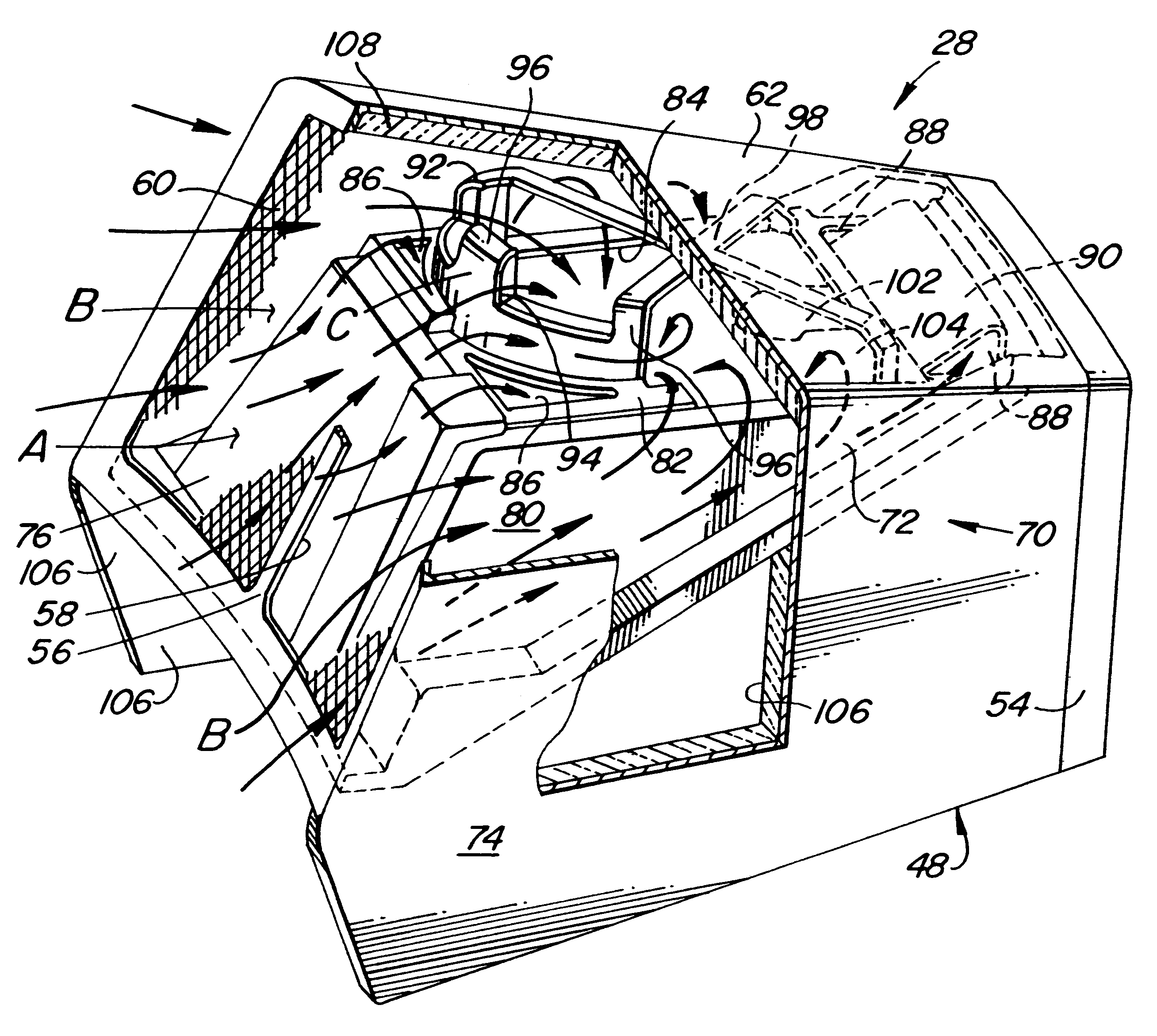 Patent US6167976 Engine enclosure Google Patents