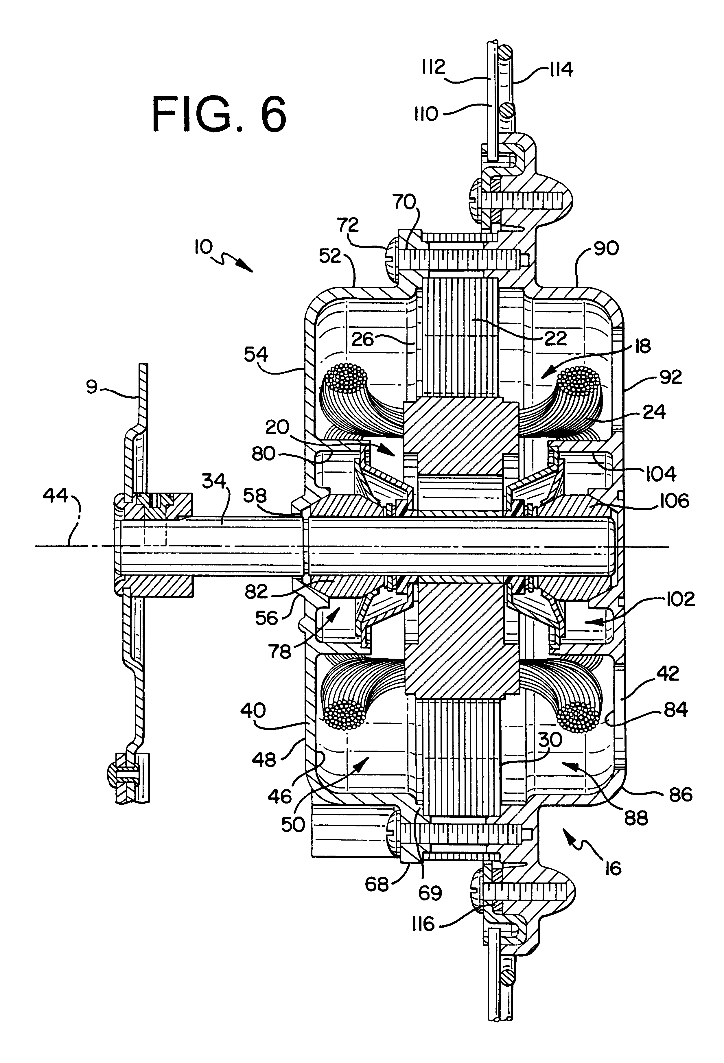Patent US6589018 - Electric fan motor assembly with motor housing