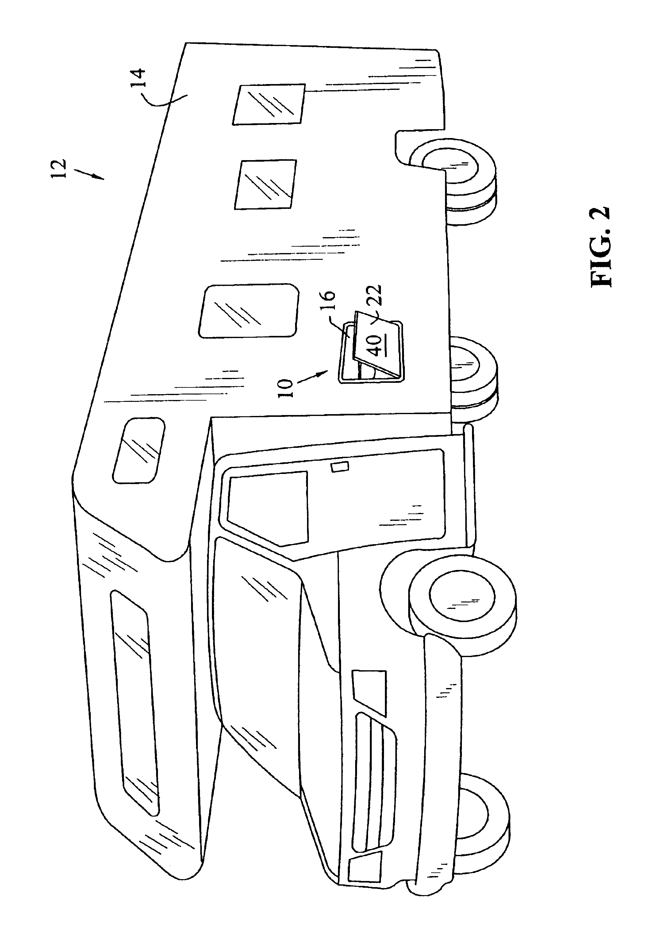 专利us6817642 - stowable sink for a vehicle - google 专利
