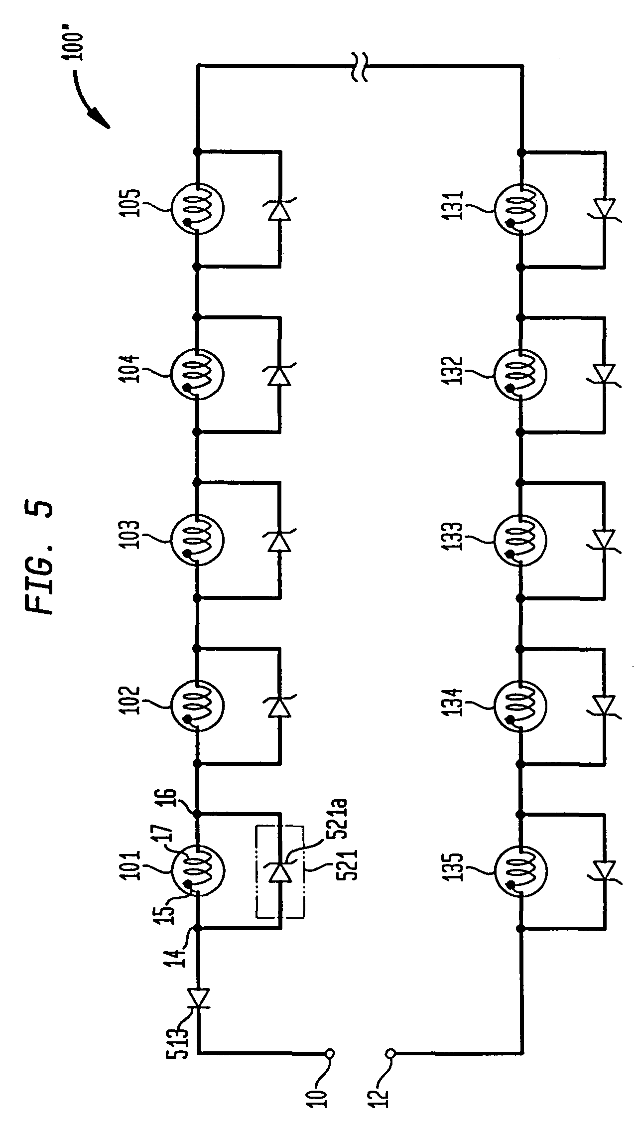Patent US7178961 - Voltage regulated light string - Google Patents