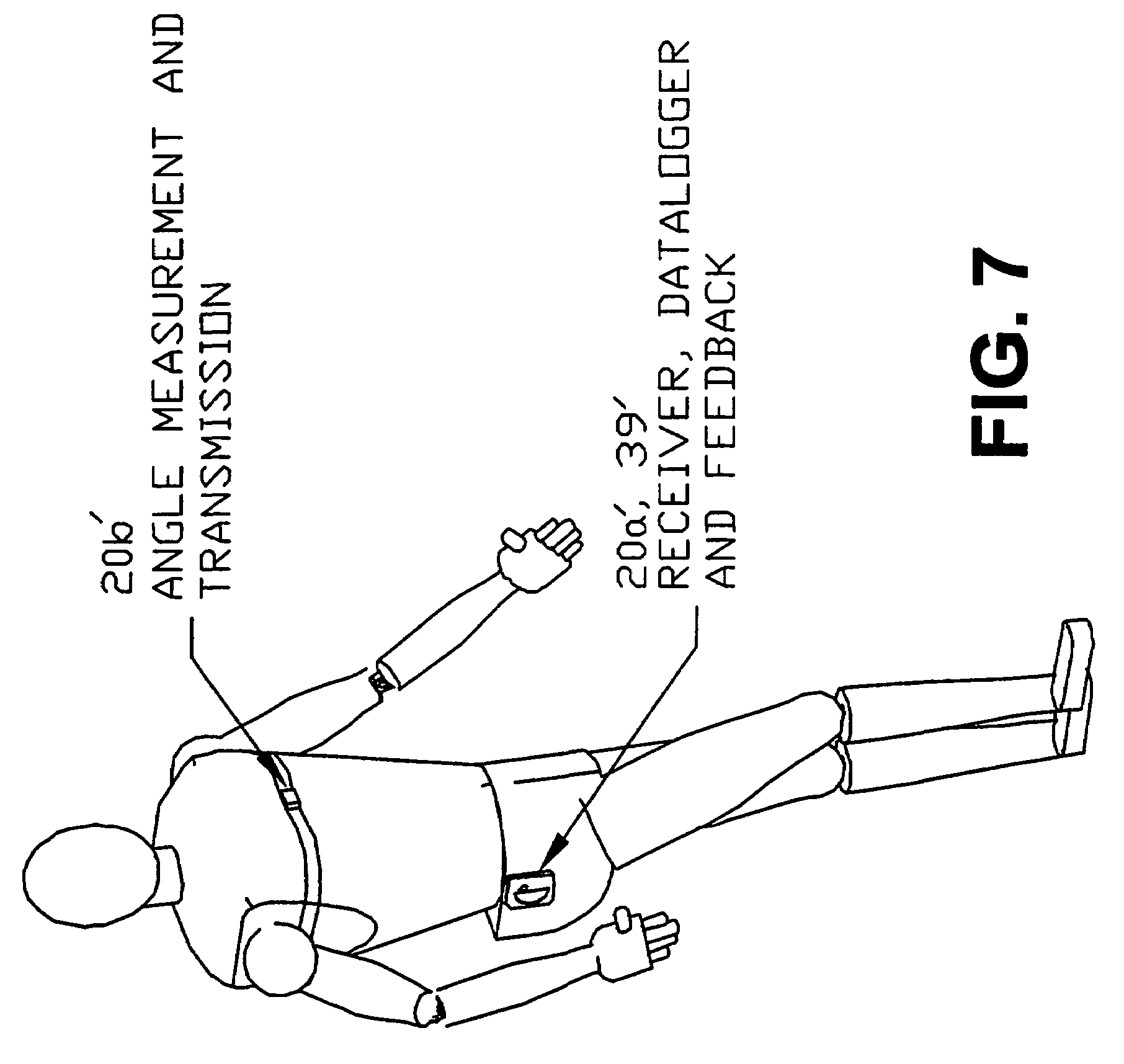 posture and body movement measuring system